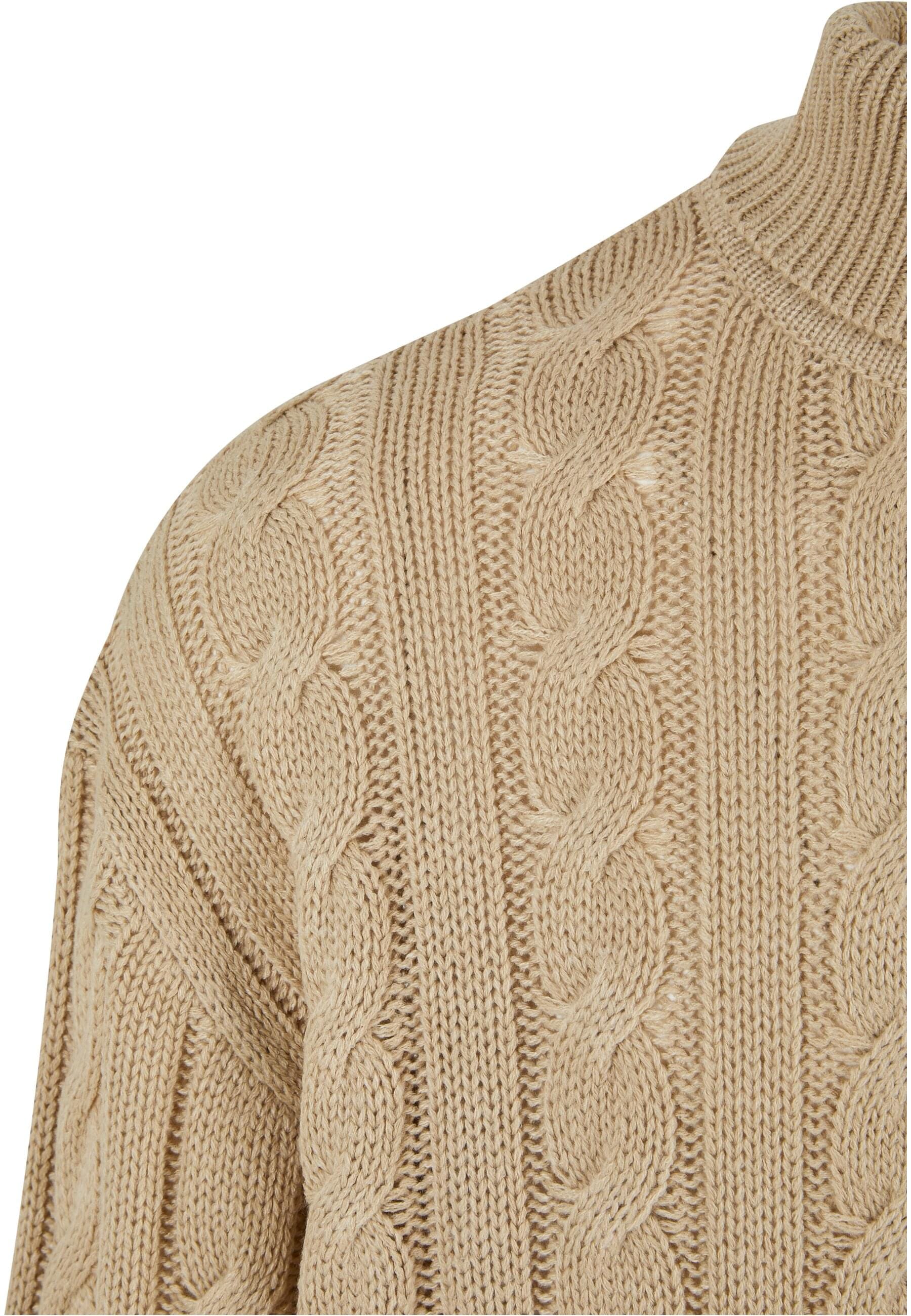 URBAN CLASSICS Rundhalspullover »Urban Classics Herren Boxy Roll Neck Sweater«, (1 tlg.)