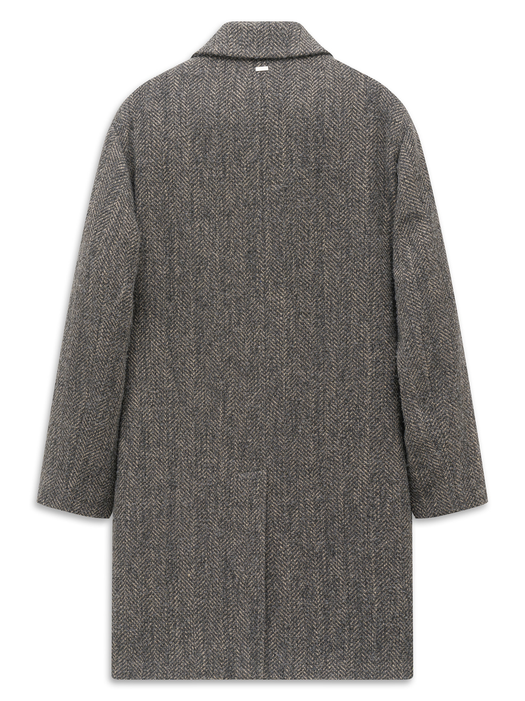 bugatti Kurzmantel »Modern Fit« Modern Fit Wollmix Fischgrät Umlegekragen