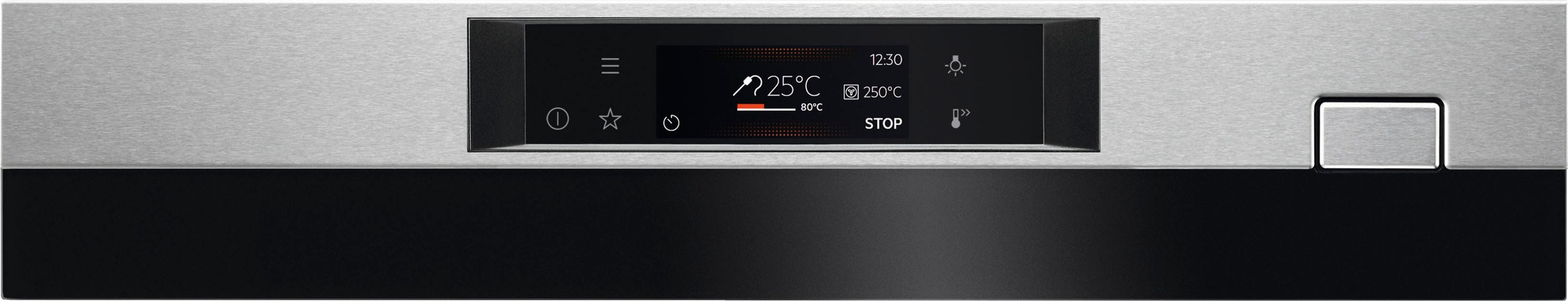 AEG Einbaubackofen Serie 8000 »BSE78228BM«, mit Vollauszug, Steam Clean