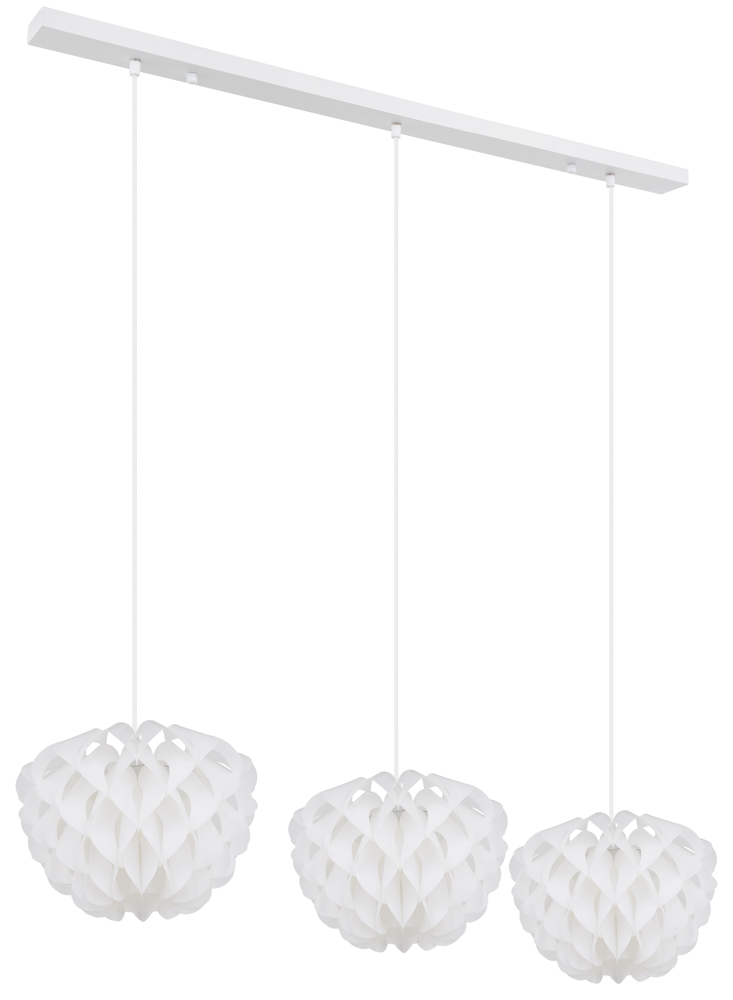GLOBO LIGHTING Hängeleuchte »IRENE«, Leuchtmittel E14 | ohne Leuchtmittel, Hängelampe/Pendelleuchte/Esszimmer/Wohnzimmer/Esstisch