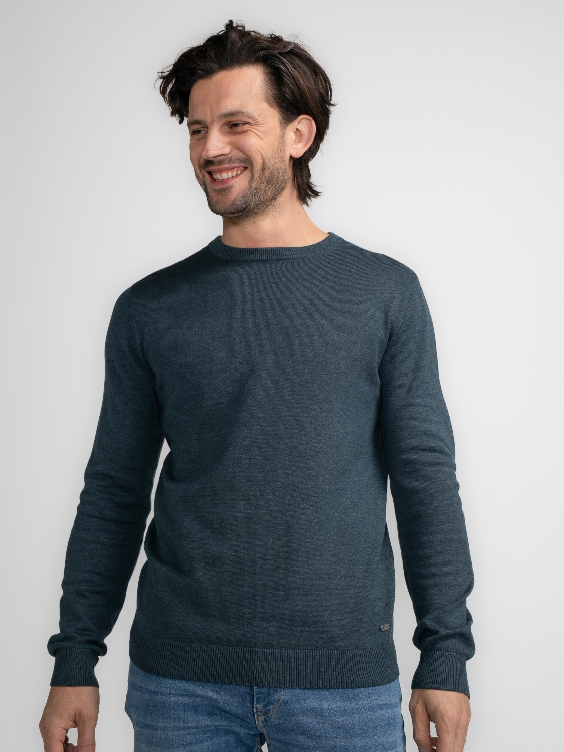 Petrol Industries Rundhalspullover »Men Knitwear Round Neck Basic«