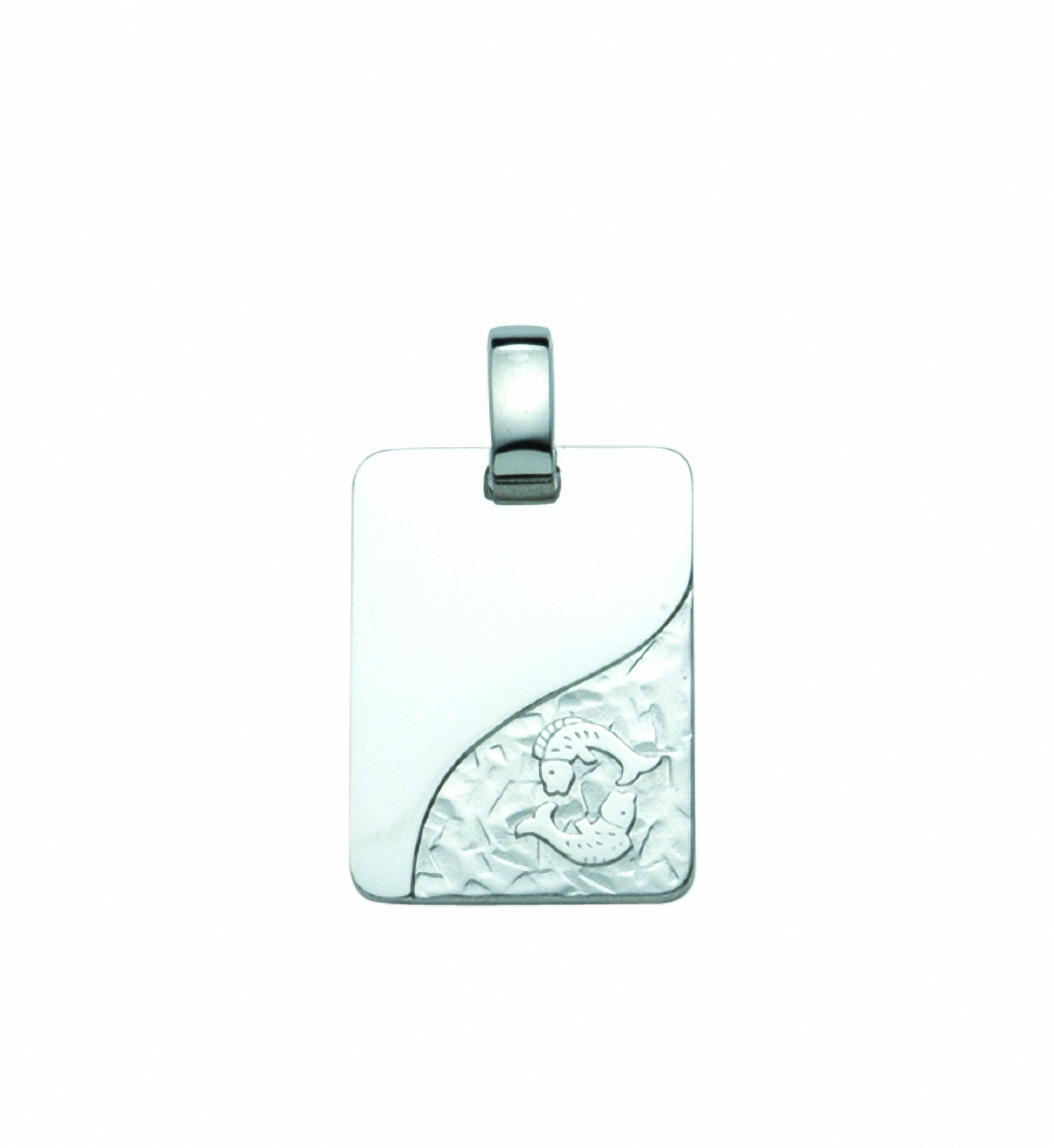 Kette »925 Silber mit - Set Schmuckset Sternzeichen Anhänger Adelia´s BAUR | Halskette mit Fisch«, Anhänger