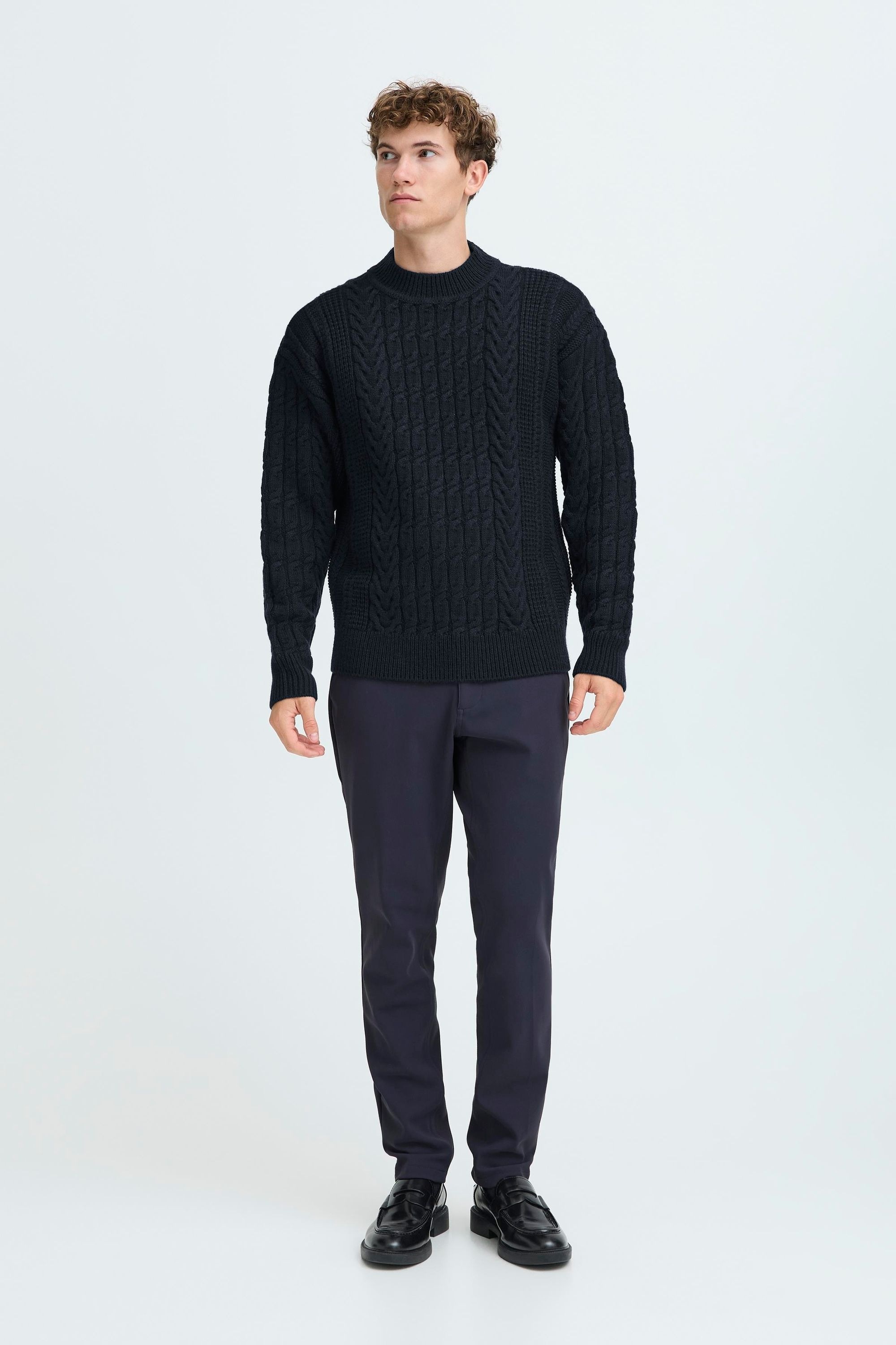 Casual Friday Strickfleece-Pullover »Strickpullover CFMILLOW«