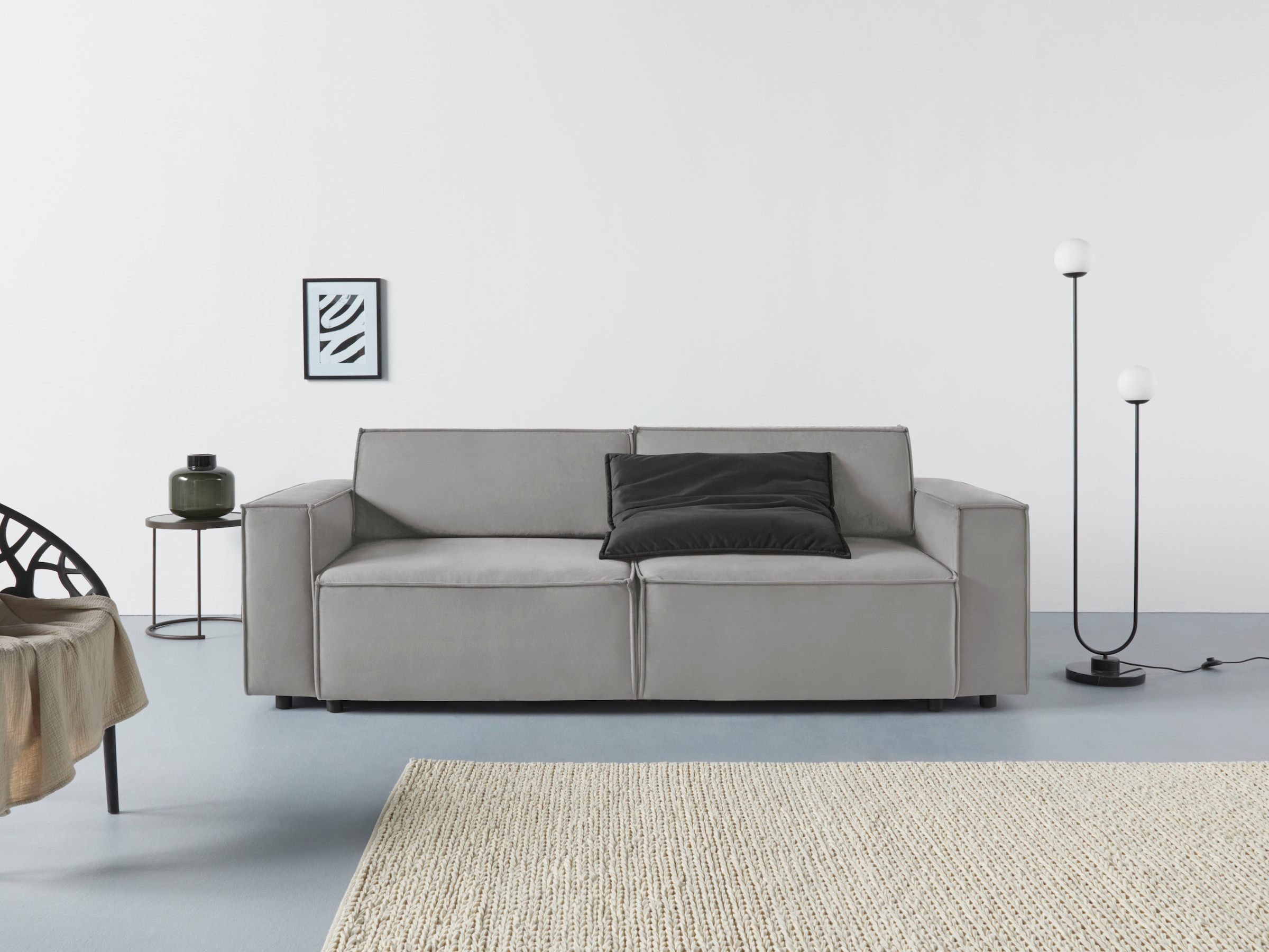 INOSIGN Schlafsofa "Marva", incl. Bettfunktion und Bettkasten, Federkern günstig online kaufen