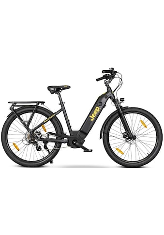 E-Bike »ULM 7000«, 7 Gang, Shimano, Mittelmotor 250 W