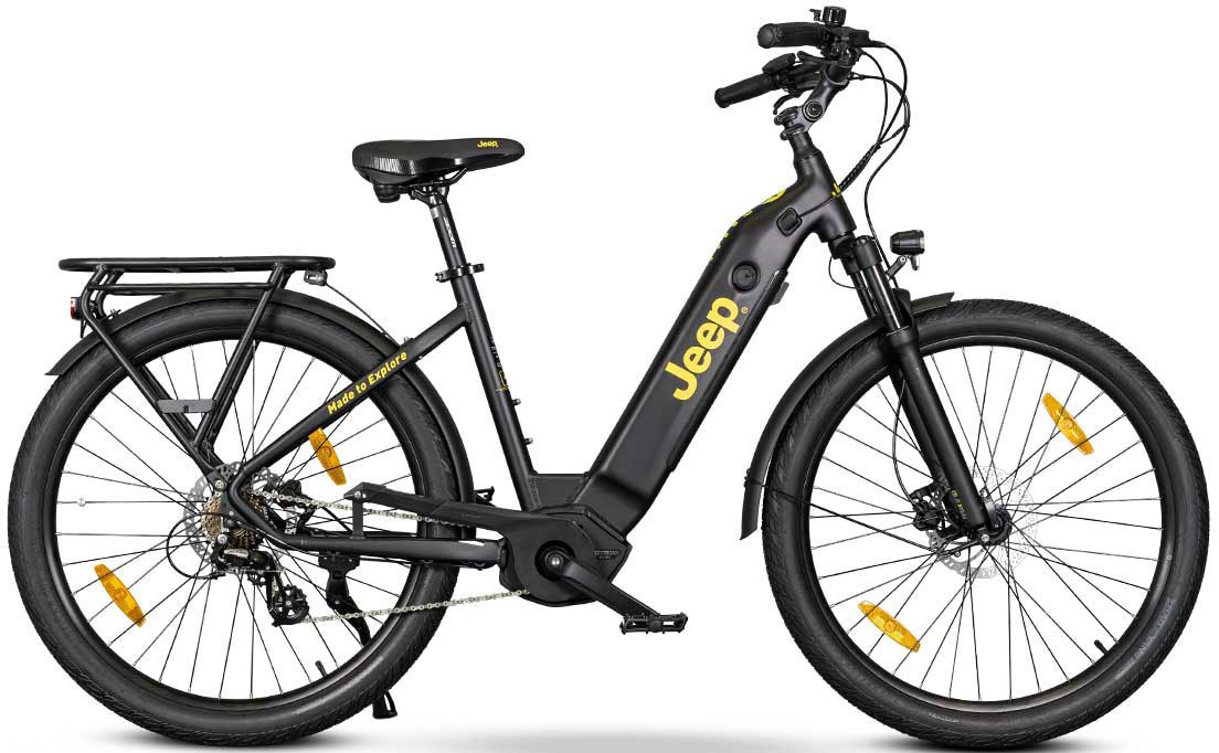 E-Bike »ULM 7000«, 7 Gang, Shimano, Mittelmotor 250 W