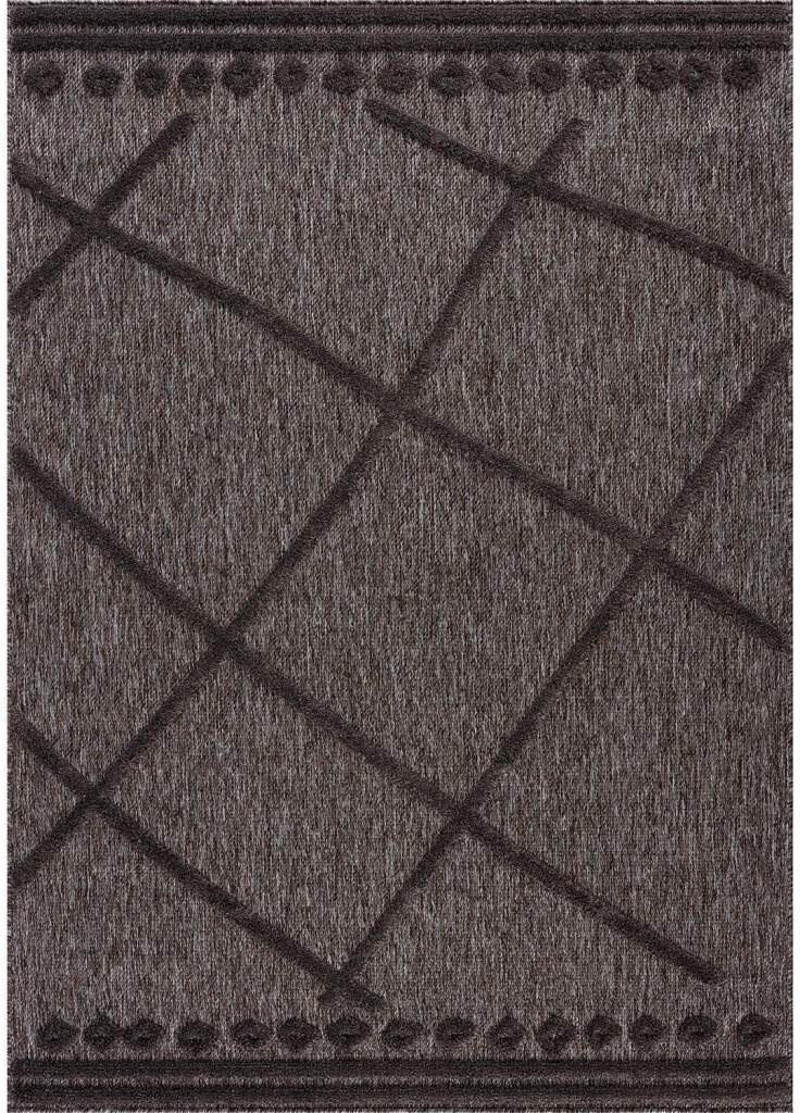 Thumbnail - Carpet City Teppich "In-& Outdoorteppich Santorini 58578, 3D-Effekt, Raute-Optik", rechteckig, 5 mm Höhe, Wetterfest & U...