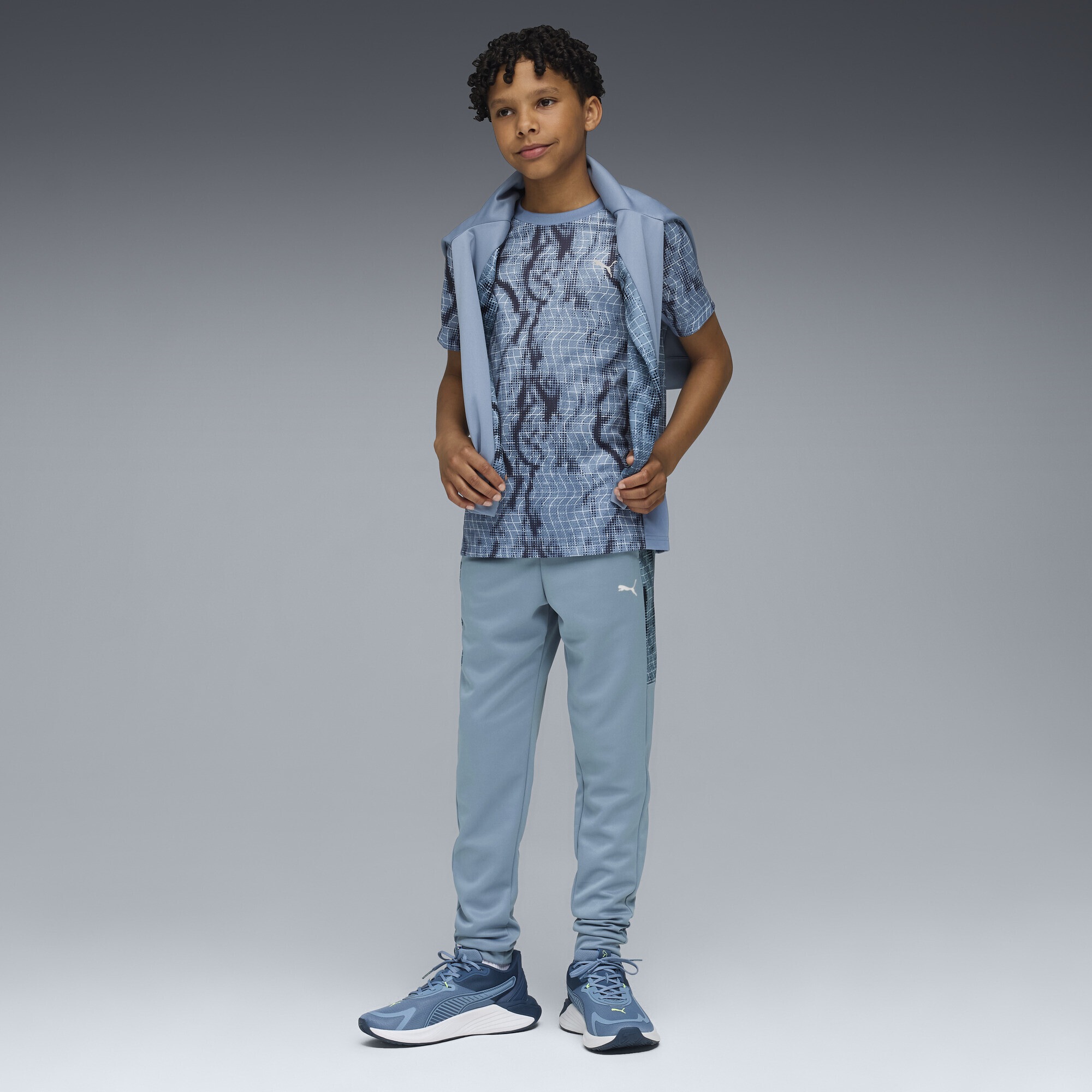 PUMA T-Shirt »TRAIN ALL DAY Essentials Polyblend T-Shirt Jungen«