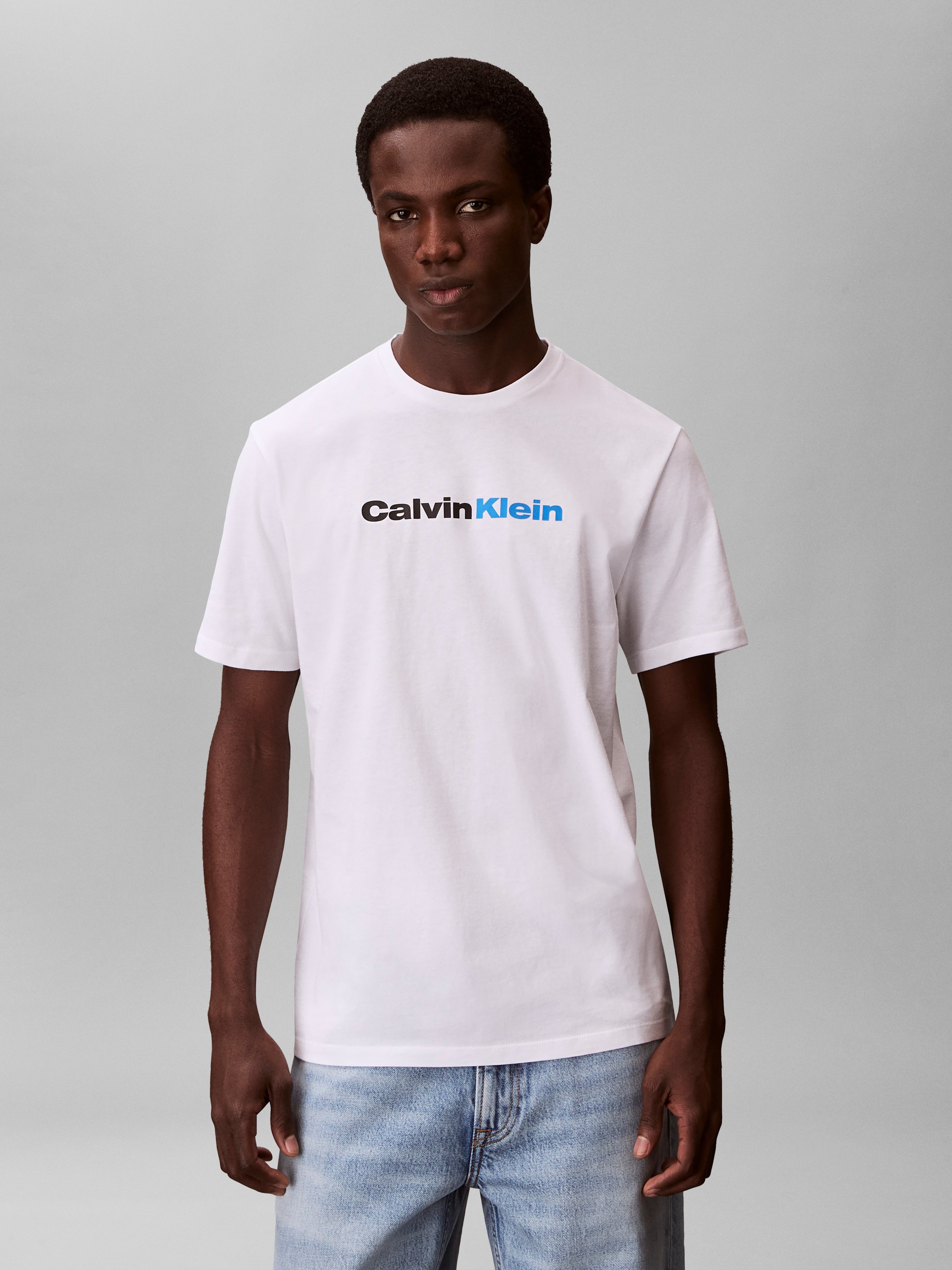 Calvin Klein Jeans T-Shirt "JEANS GRAPHICS" Regular fit mit Markenprint