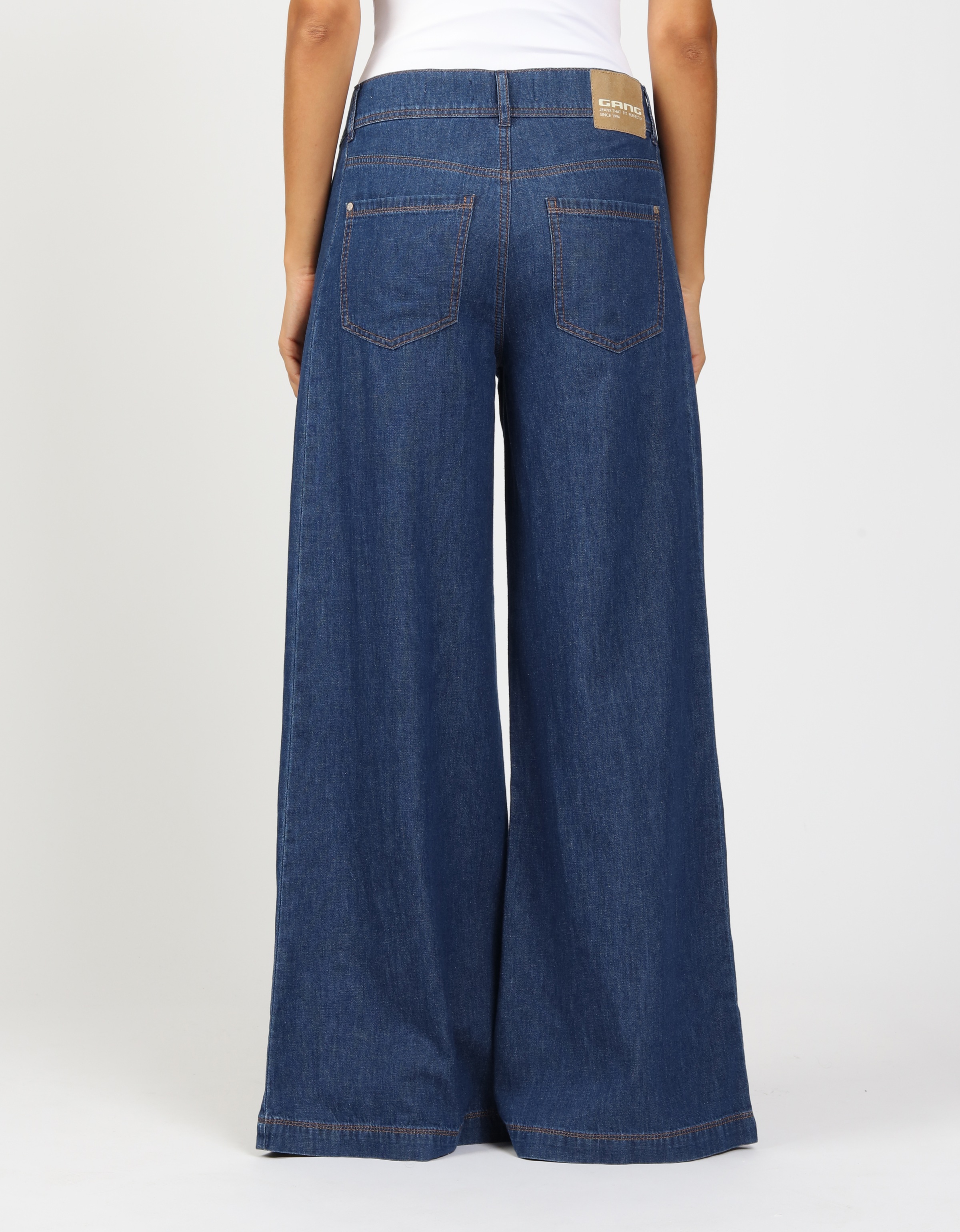 GANG Weite Jeans "94PAIGE WIDE", mit eingesetztem Seitenstreifen günstig online kaufen