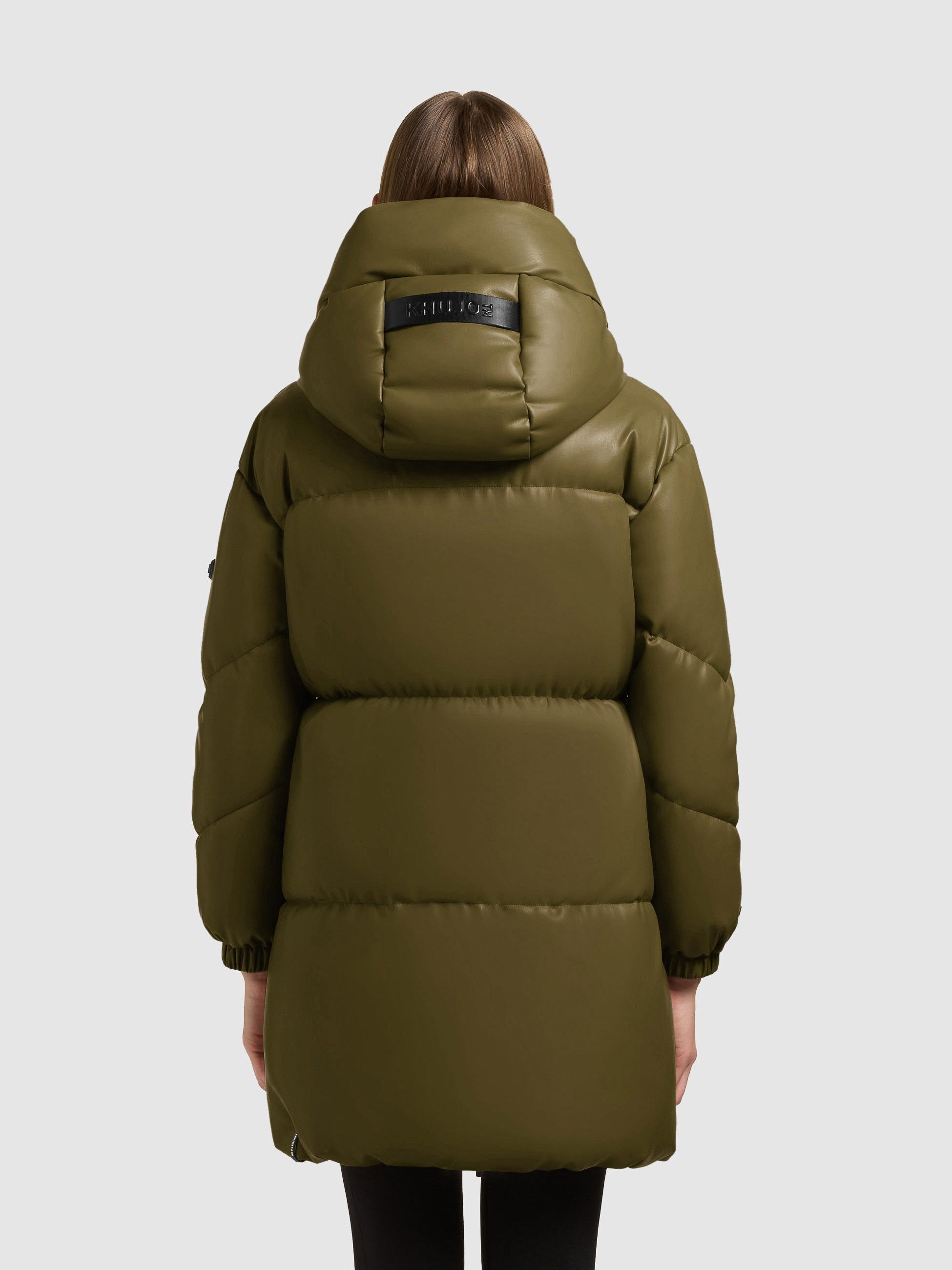 Thumbnail - khujo Wintermantel "Lorsa" Winter Steppmantel in Kunstlederoptik