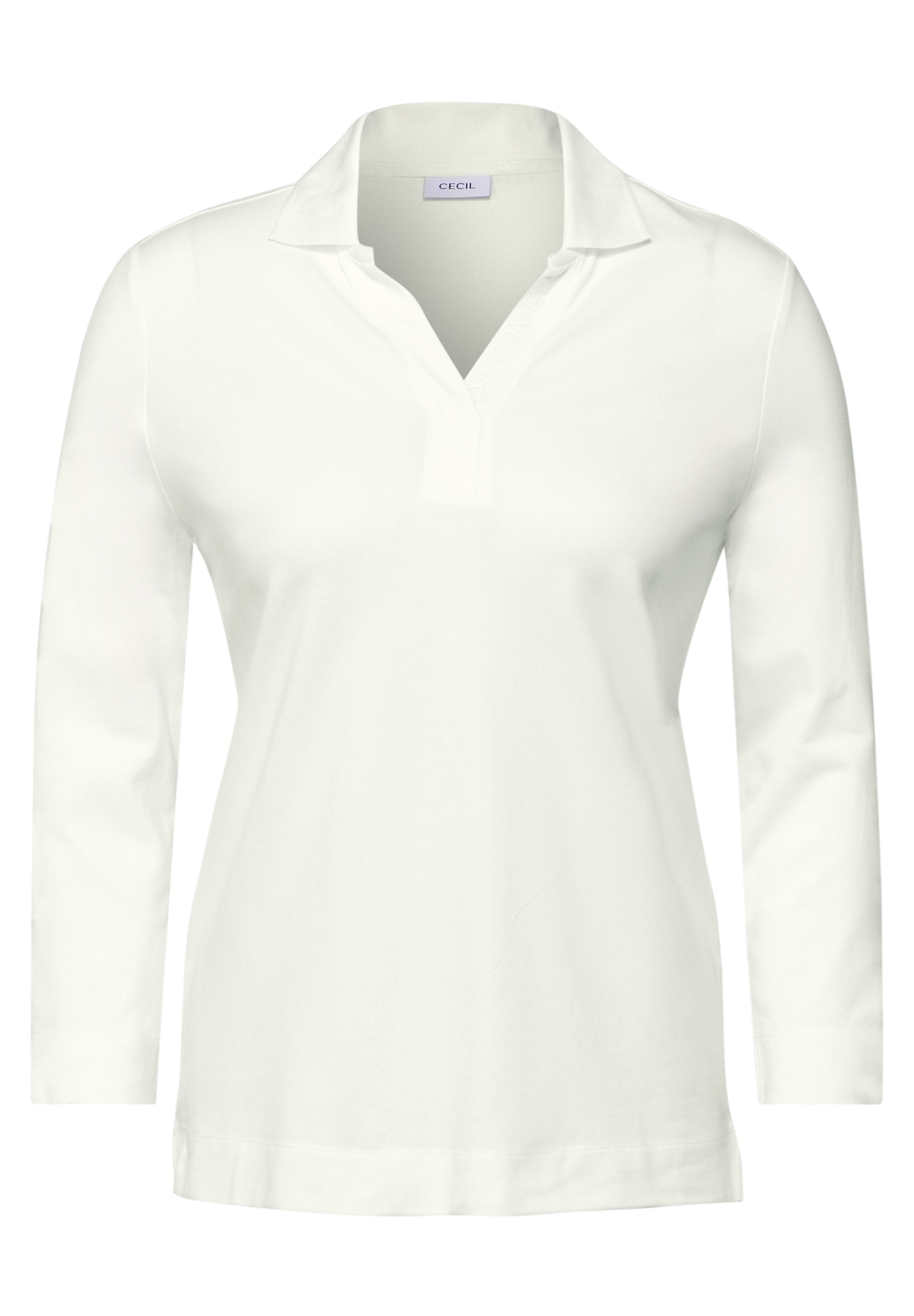 Cecil 3/4-Arm-Shirt, mit Polokragen