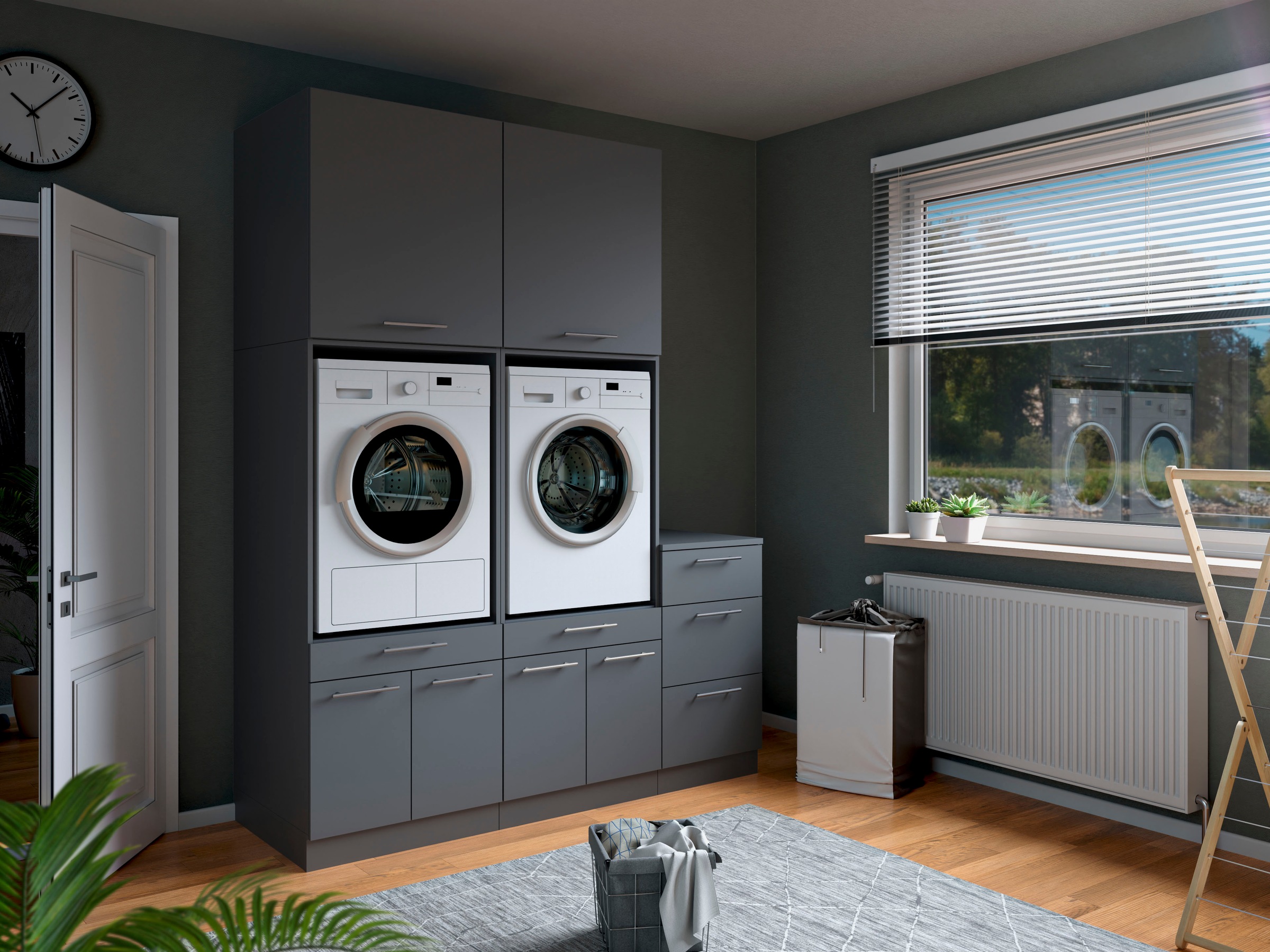 Laundreezy Mehrzweckschrank-Set "Laundreezy, 5-tlg. Mehrzweckschrank-Set B/ günstig online kaufen