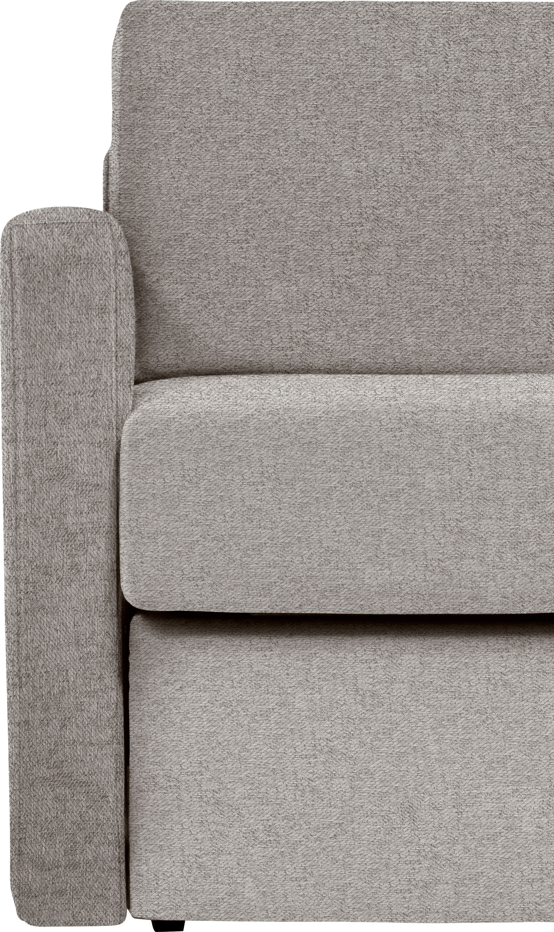 Places of Style Schlafsofa »GOLDPOINT Ecksofa 264 cm, Liegefläche (140/200cm), L-Form,«, Bettfunktion, Bonell-Federkernmatratze und Dauerschläfer-Funktion