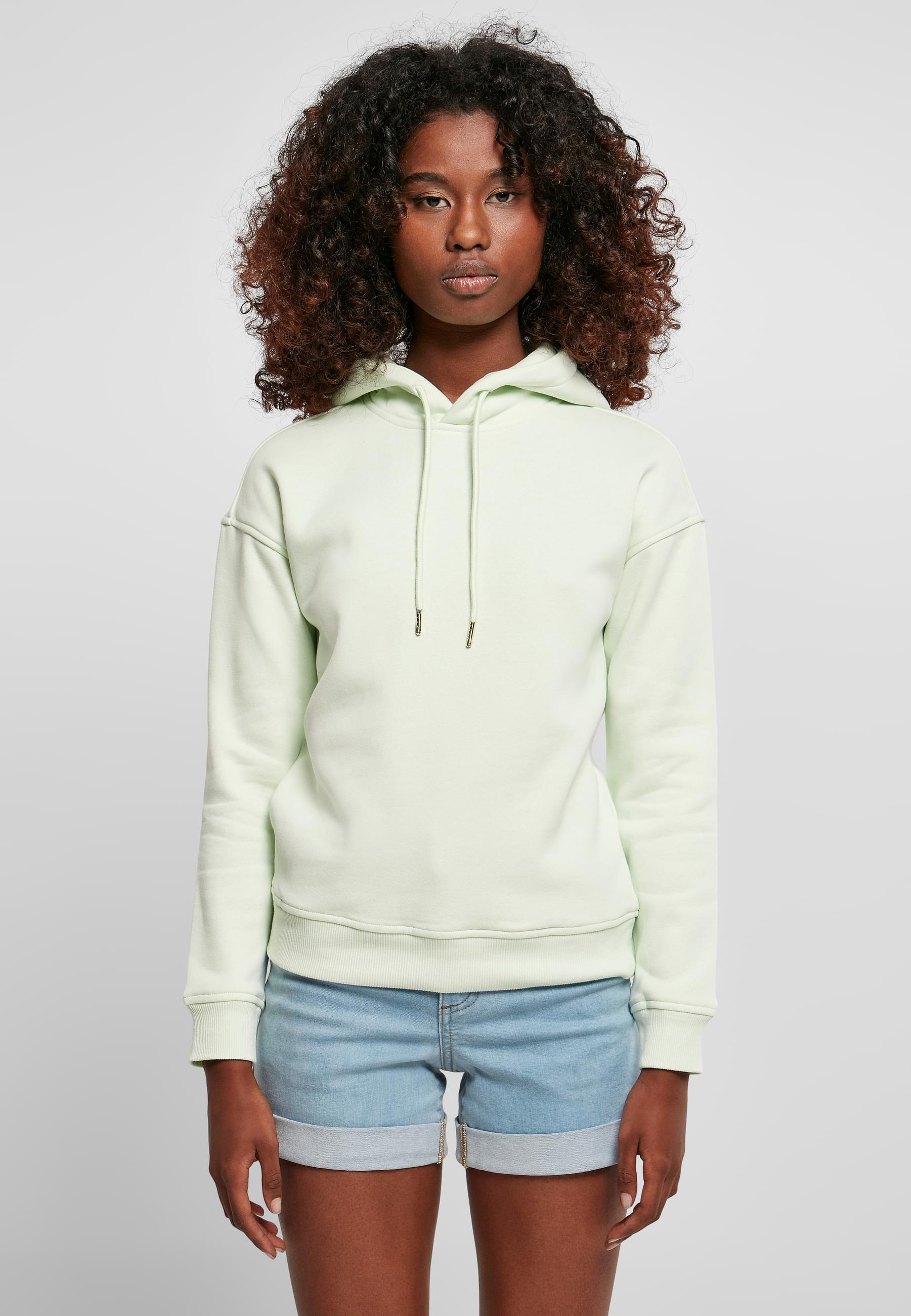 URBAN CLASSICS Kapuzenpullover »Urban Classics Damen Ladies Hoody«, (1 tlg.)