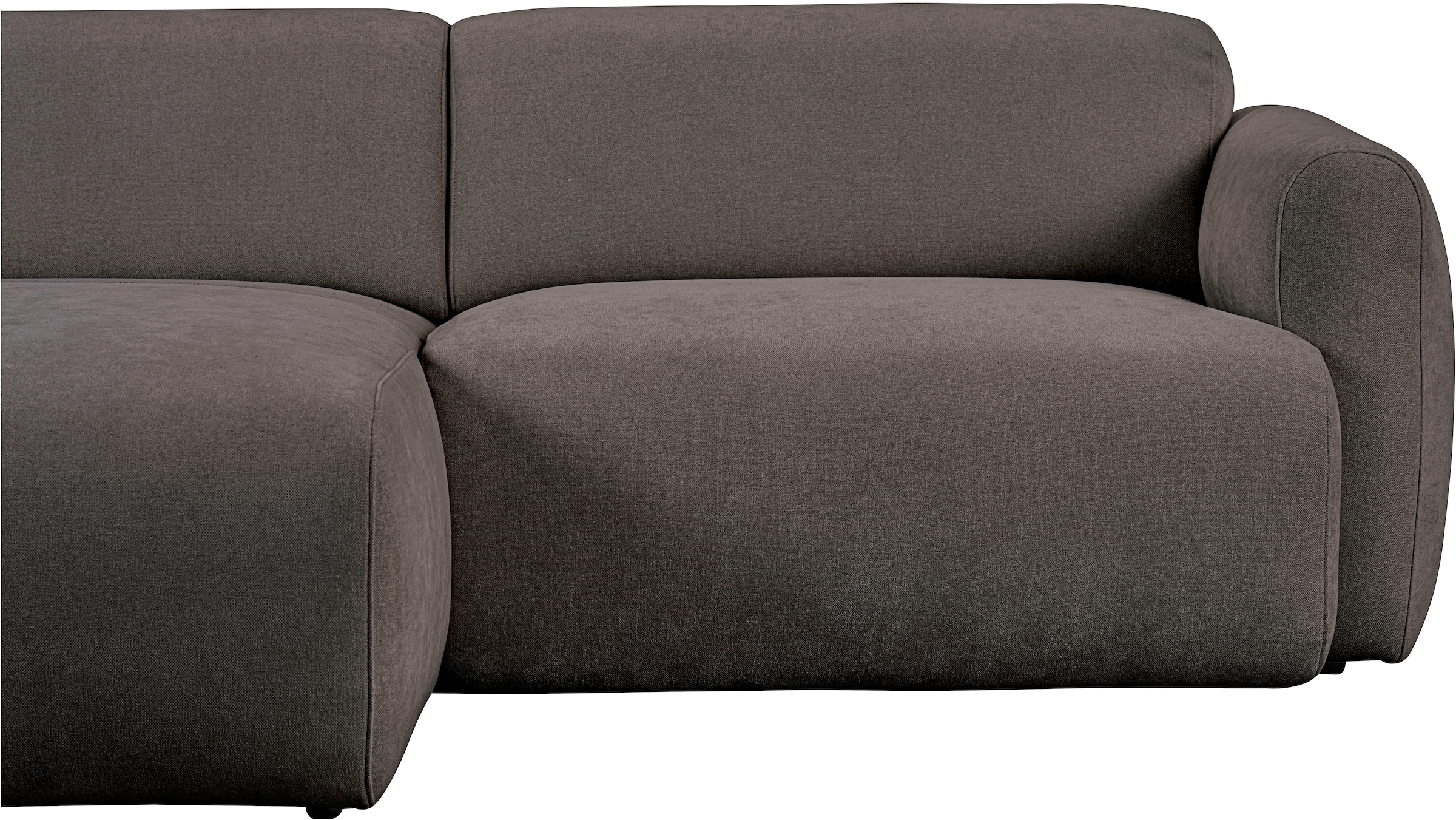 andas Ecksofa »Myrland«, Breite 232 cm, Chenille, Easy Clean Stoff, mit Kaltschaum