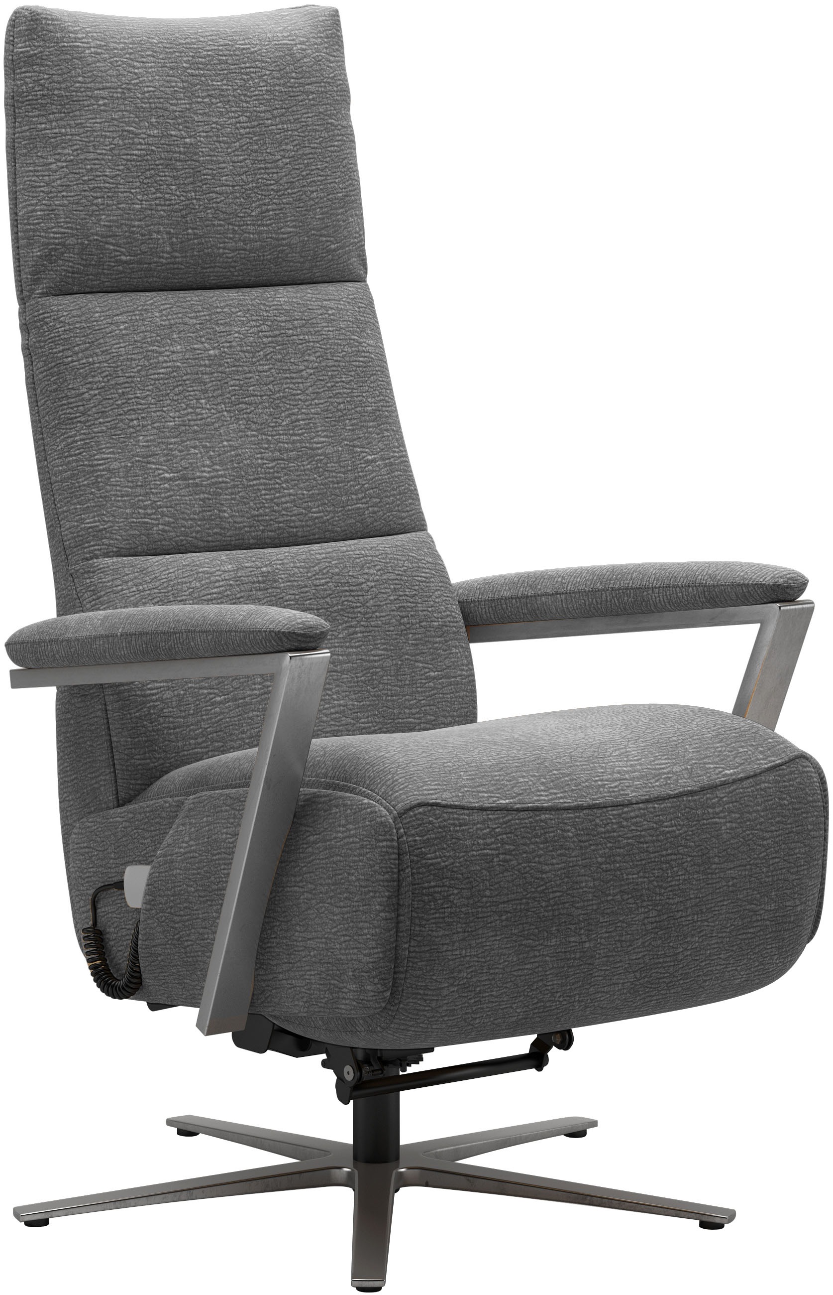 sit&more TV-Sessel "Vario Comfort, inkl. Kopfteilverstellung & 360 Drehfunktion" inkl. Herz-Waage-Funktion & 3 Motoren, Höhe der Armlehnen 62cm
