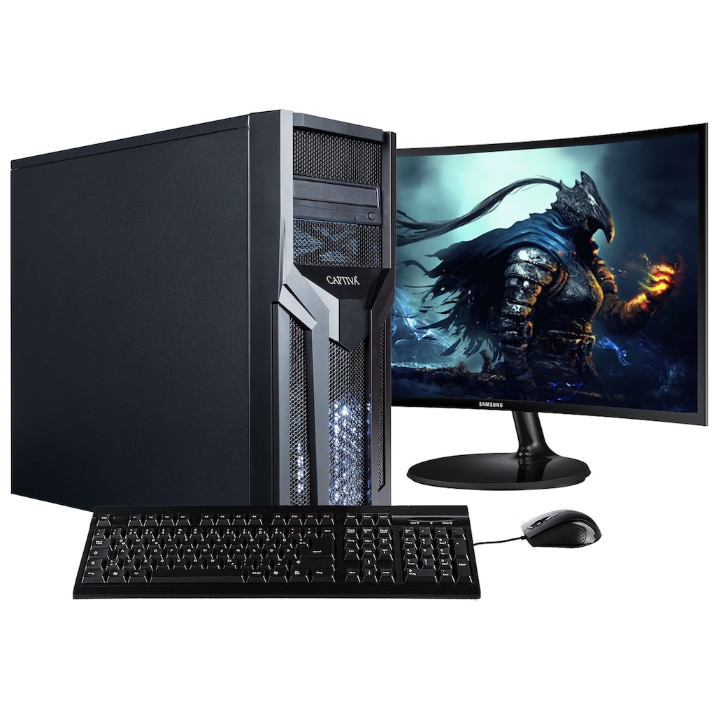 CAPTIVA Gaming-PC-Komplettsystem »Advanced Gaming R54-513 TFT Bundle«