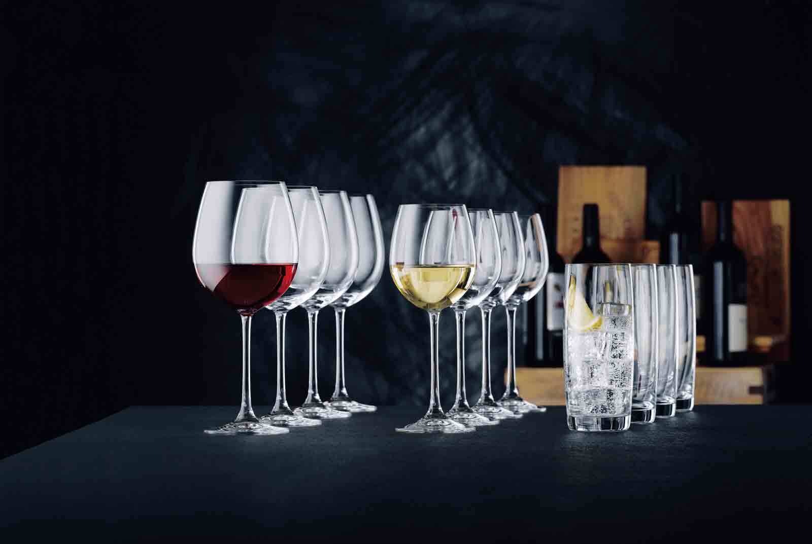 Nachtmann Longdrinkglas »Longdrinkgläser Vivendi 413 ml 4er Set transparent«