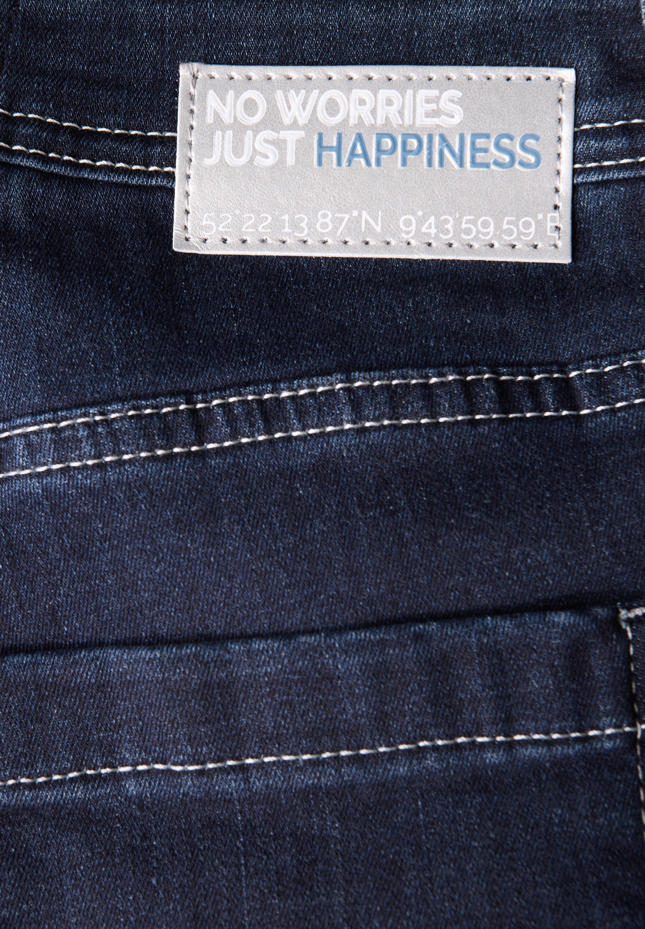 STREET ONE Loose-fit-Jeans, High Waist