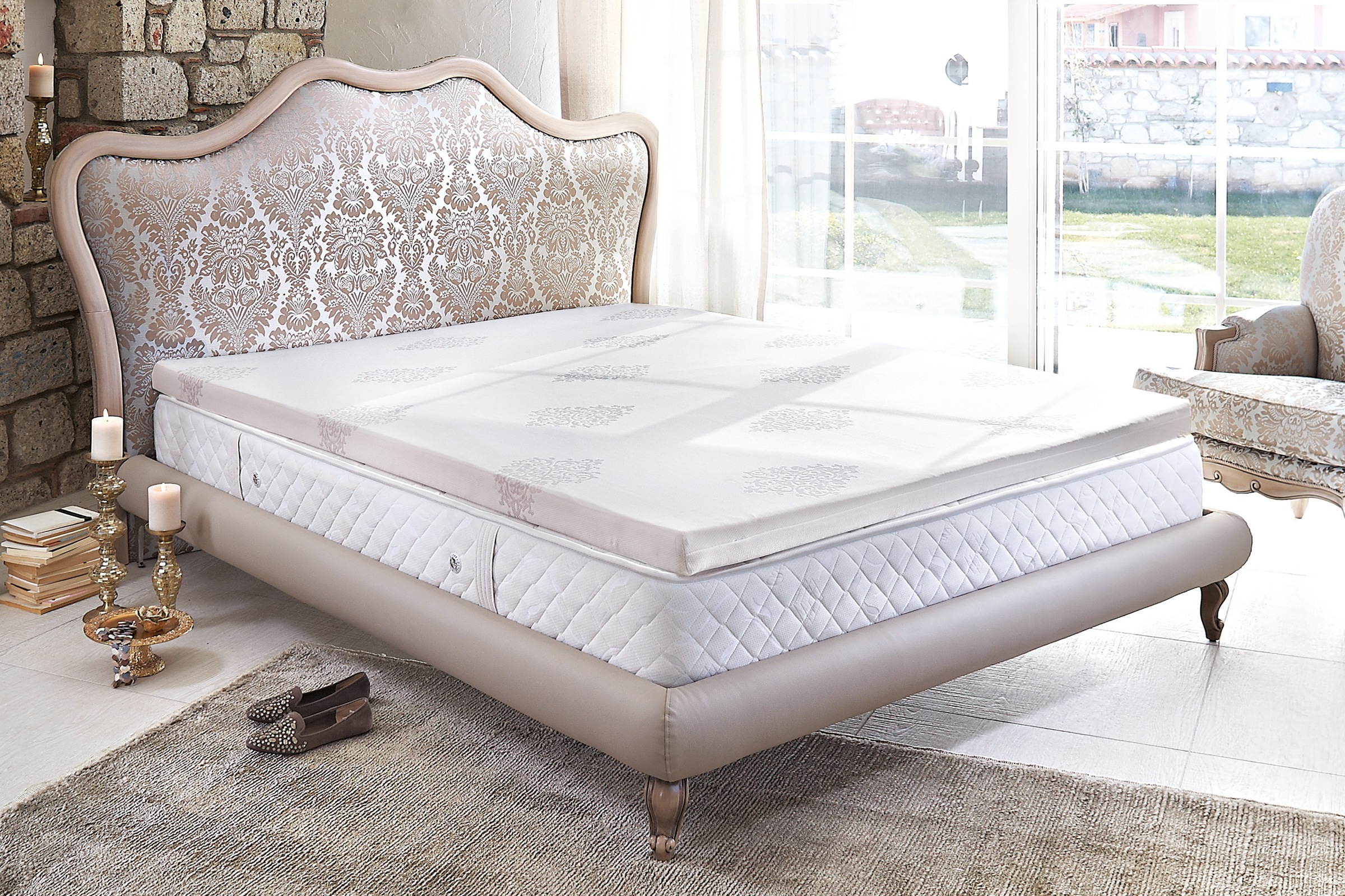 Yatas Bedding Topper "Topper Visco, Topper 90x200, 200x200 cm & weitere Grö günstig online kaufen