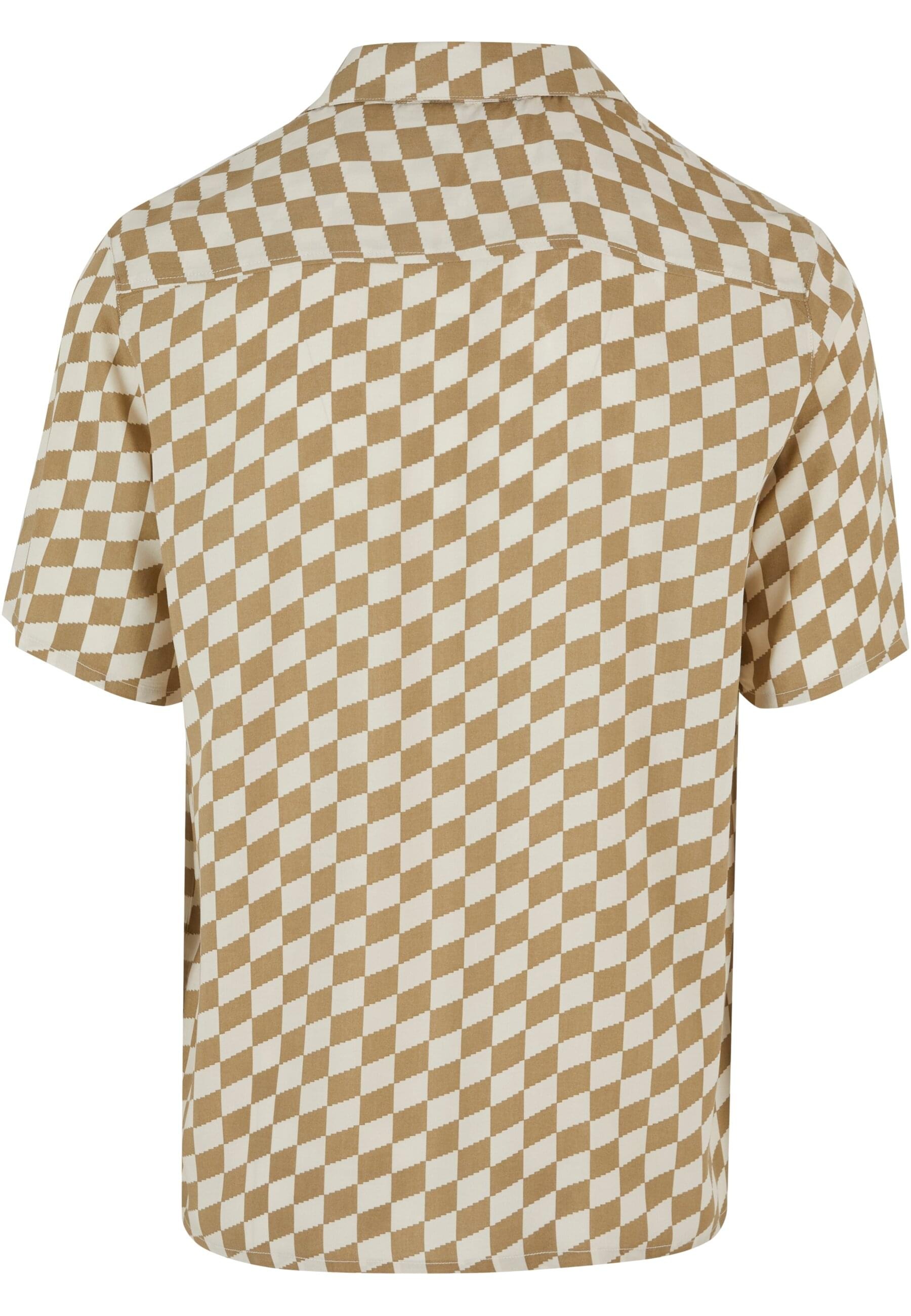 URBAN CLASSICS Kurzarmhemd "Urban Classics Herren Viscose AOP Resort Shirt" günstig online kaufen