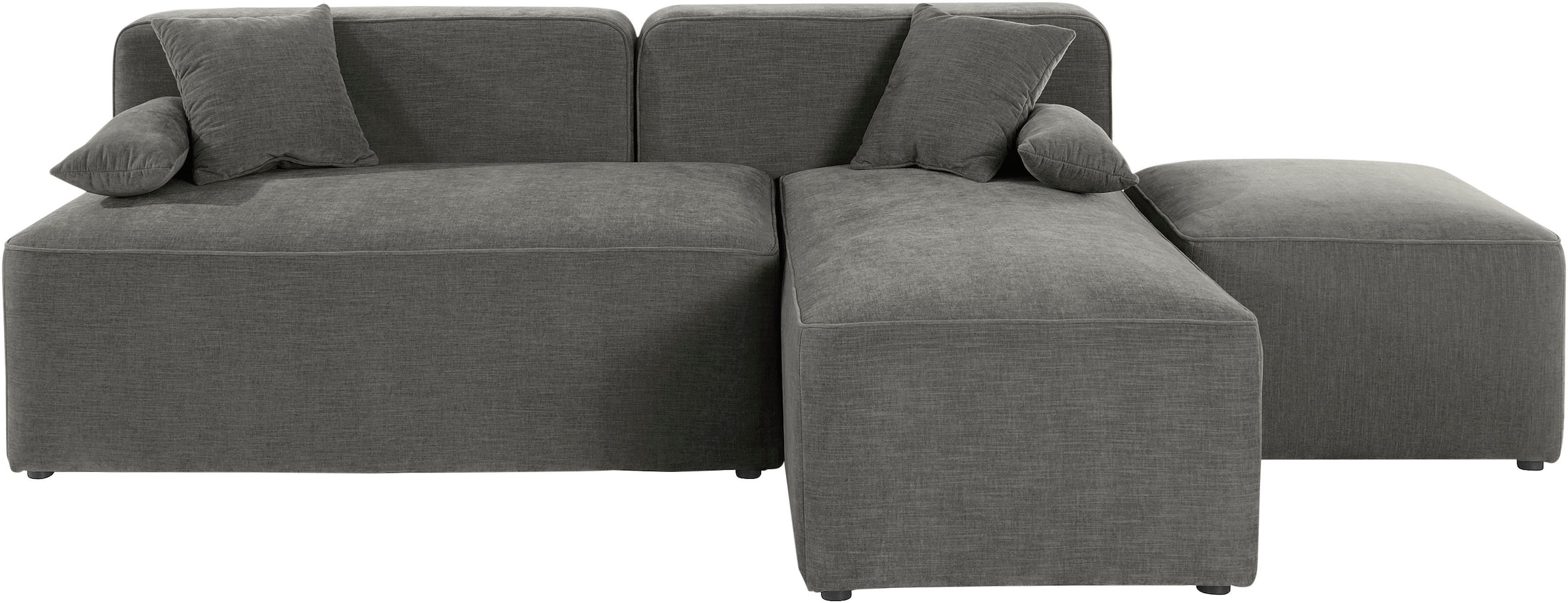 Home affaire Ecksofa "Sundstrup L-Form" Modulserie, individuelle Zusammenst günstig online kaufen