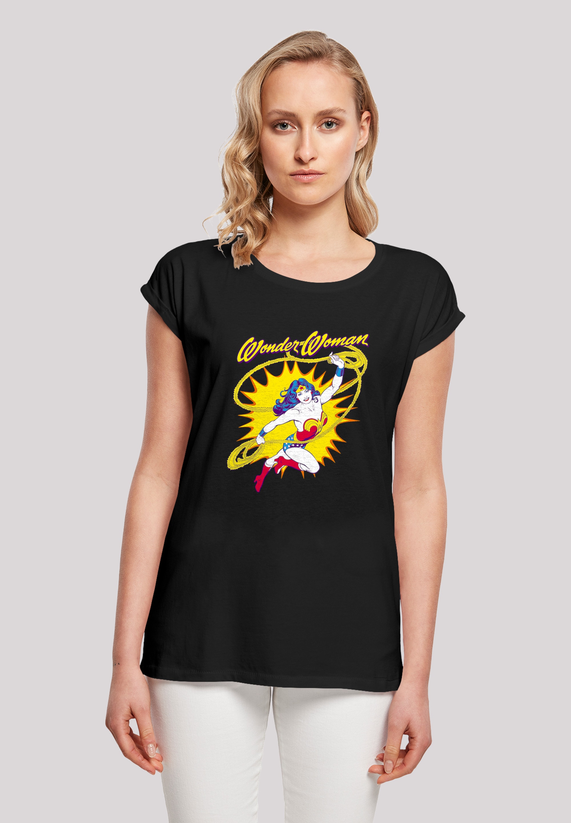 T-Shirt »DC Comics Wonder Woman Vintage Leap'«, Print