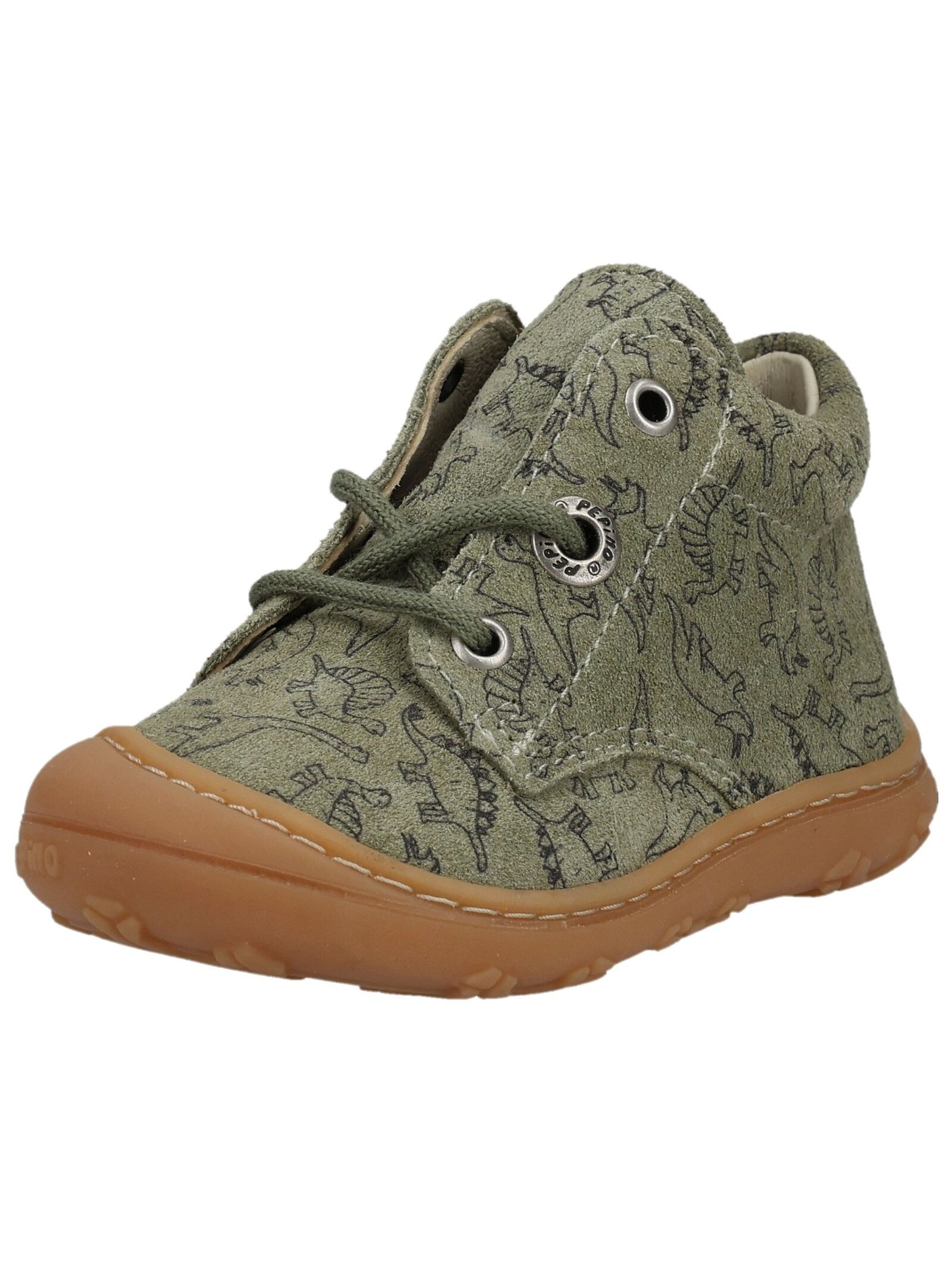 PEPINO Baby Lauflernschuh "Pepino Halbschuhe Leder", Gr. 21grau, Leder, Schuhe