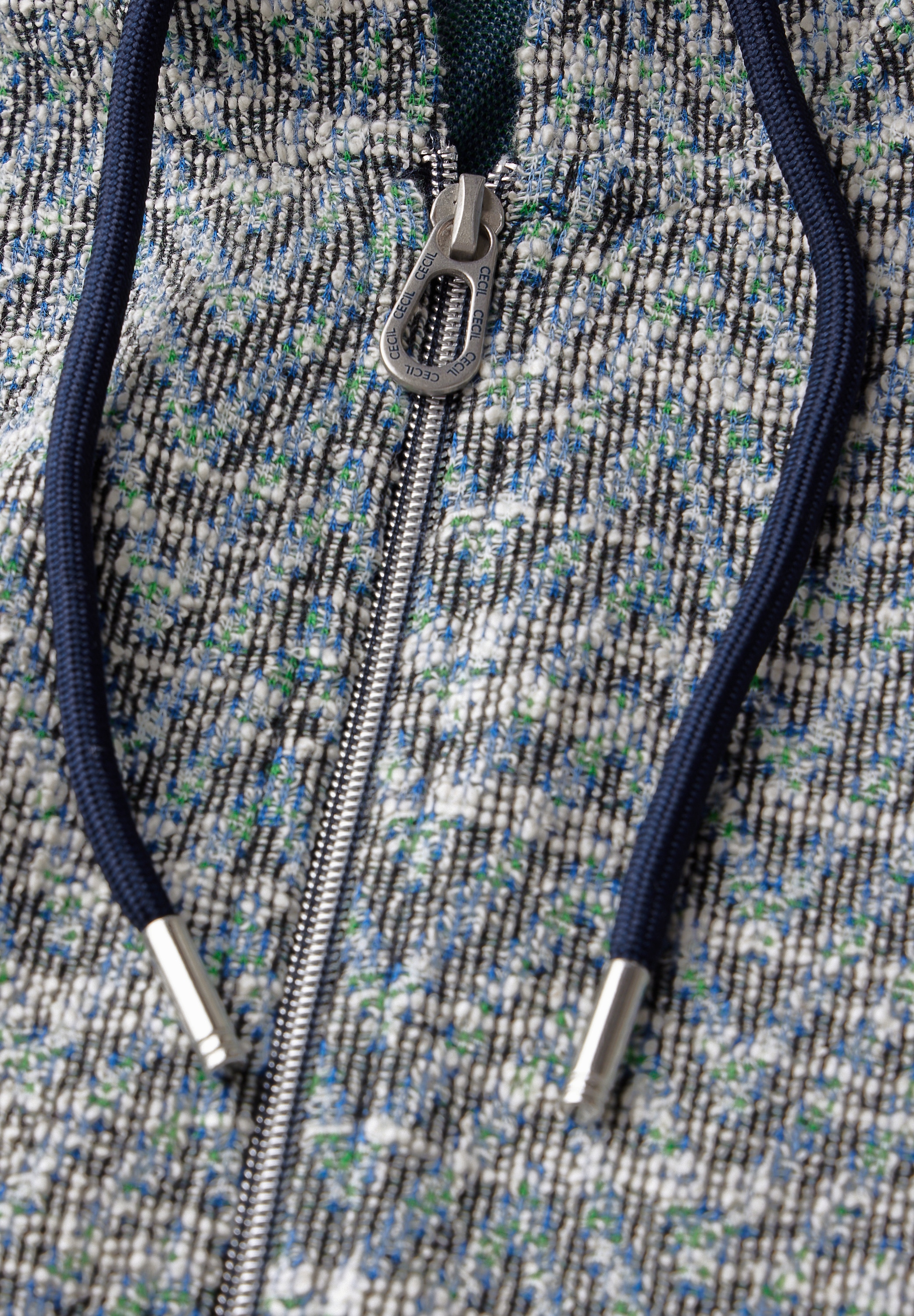 Cecil Langarmshirt, mit Kapuze mit Tunnelzugband