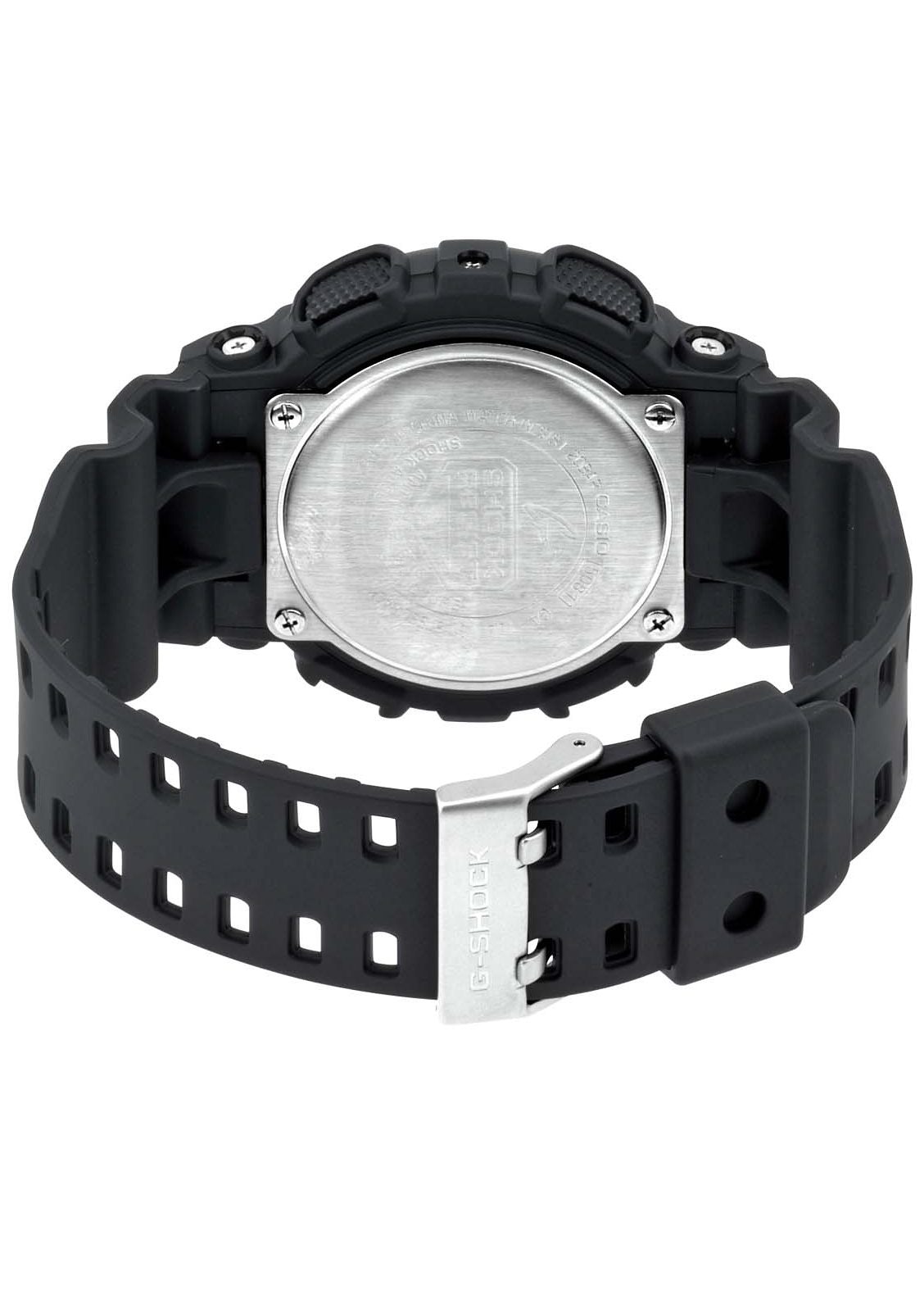 CASIO G-SHOCK Chronograph, Quarzuhr,Armbanduhr,Herrenuhr,digital, bis 20 bar wasserd.Resinarmband