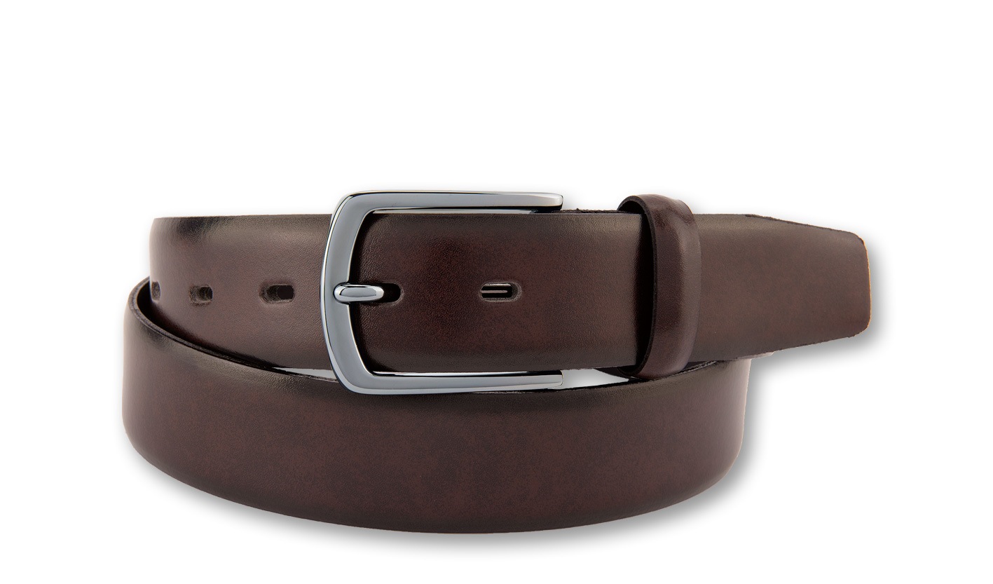 BERND GÖTZ Ledergürtel "Ledergürtel im Klassiklook mit Schattenkante" günstig online kaufen