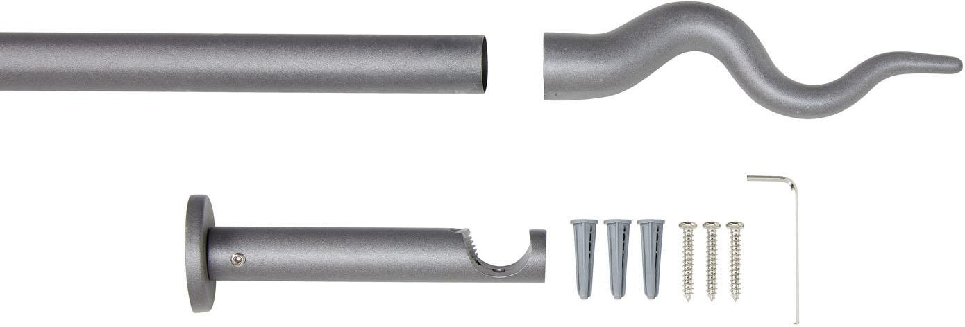 Good Life Vorhangstange "Sepa" Ø 20 mm 1 läufig-läufig Fixmaß günstig online kaufen