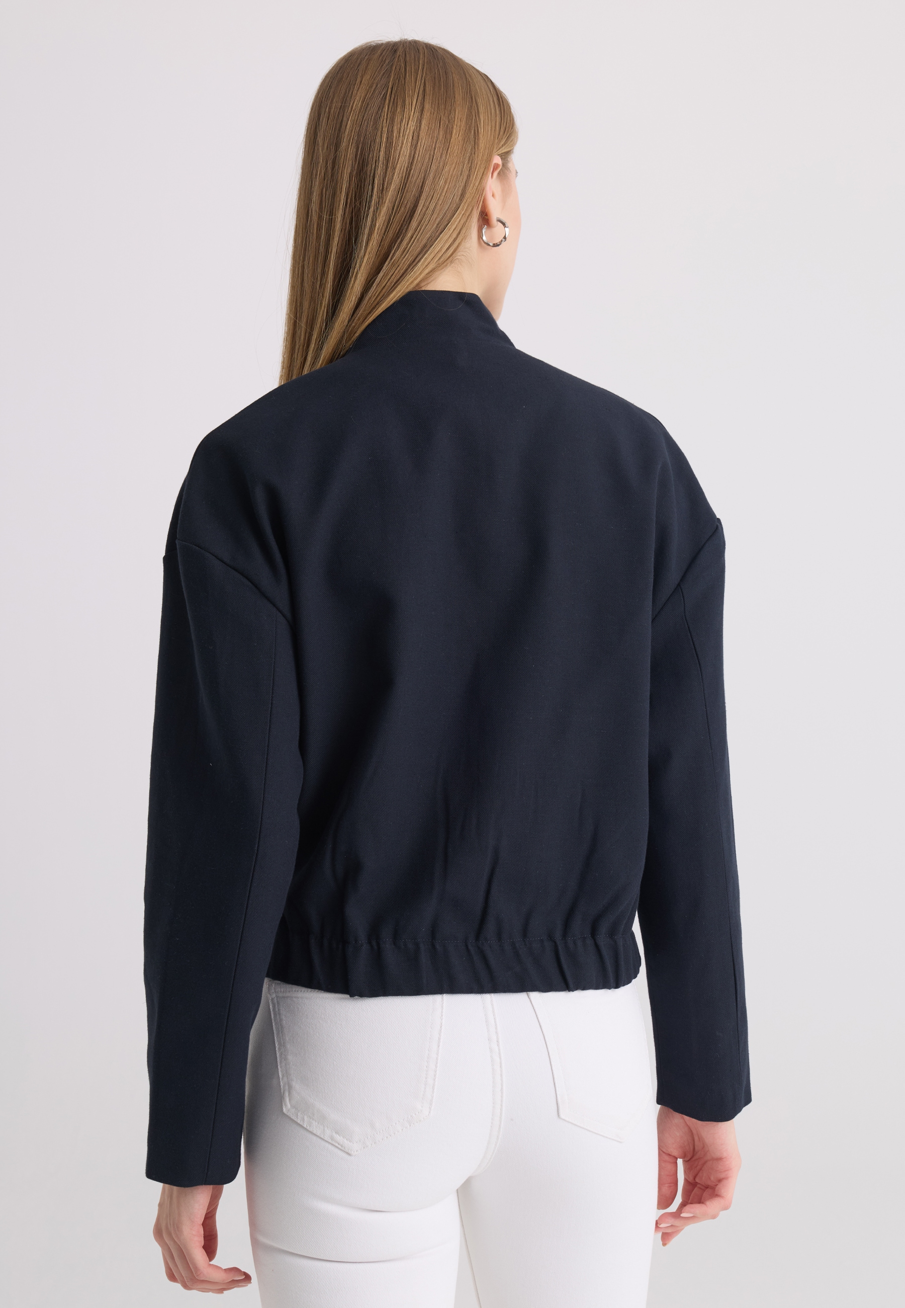 Felix Hardy Blouson »Jacke aus Baumwoll-Leinen-Mix«