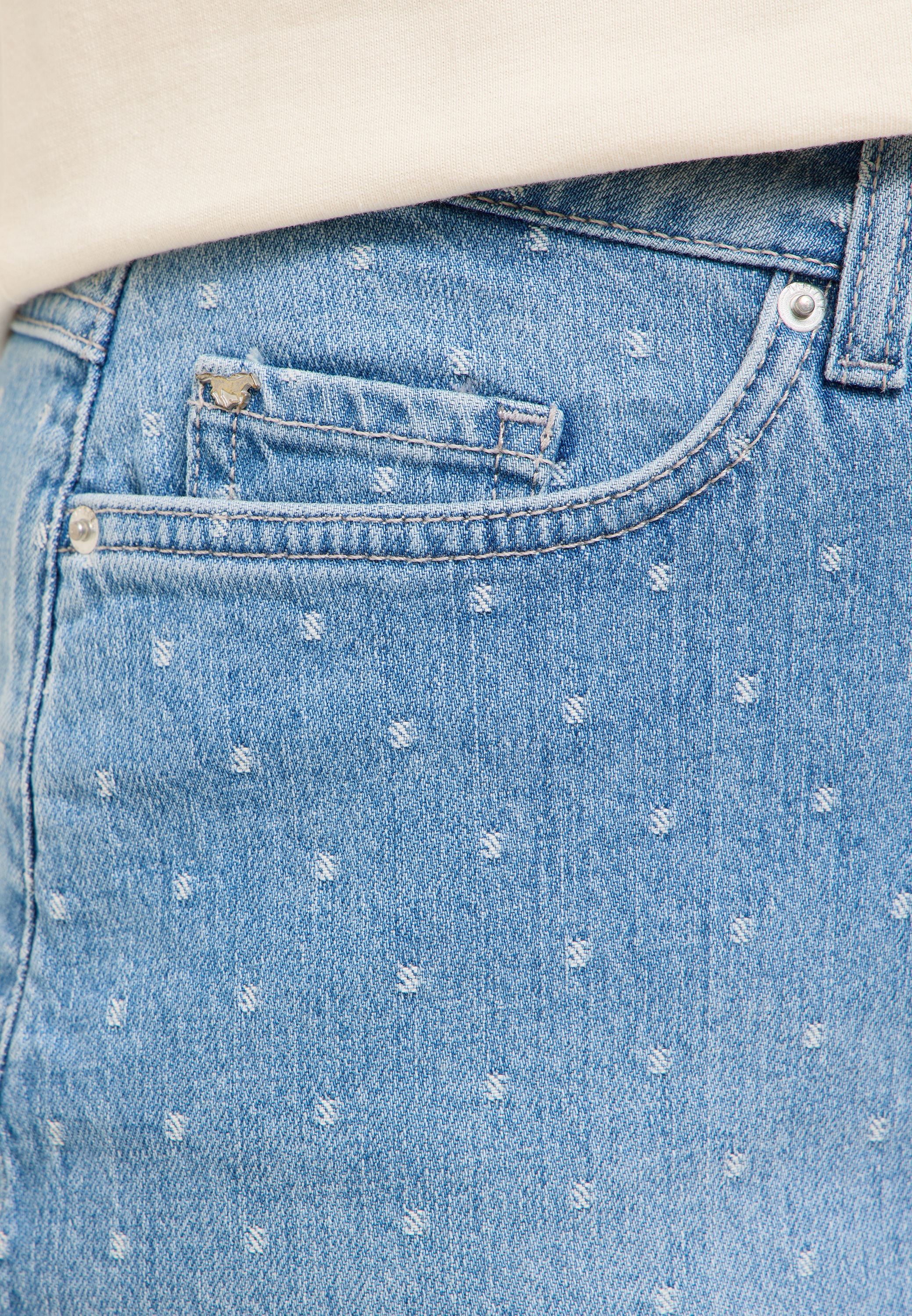 MUSTANG Jeansrock »Damen Style Beatrice Denim Skirt«