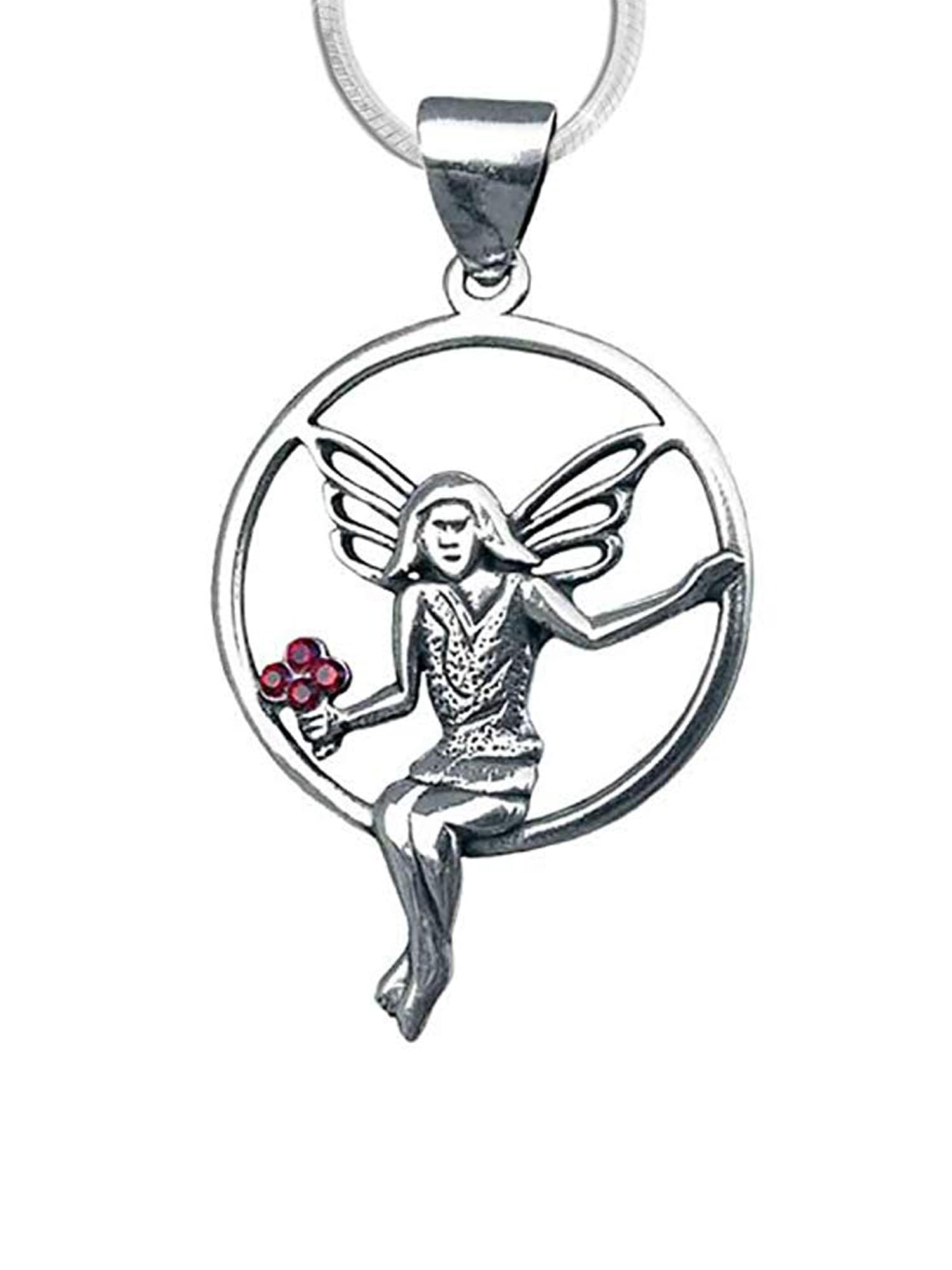 Adelia´s Amulett »Anhänger Fairy Magick Talisman«, Anmutige Elfe - Sinnlichkeit, Intuition und Charisma