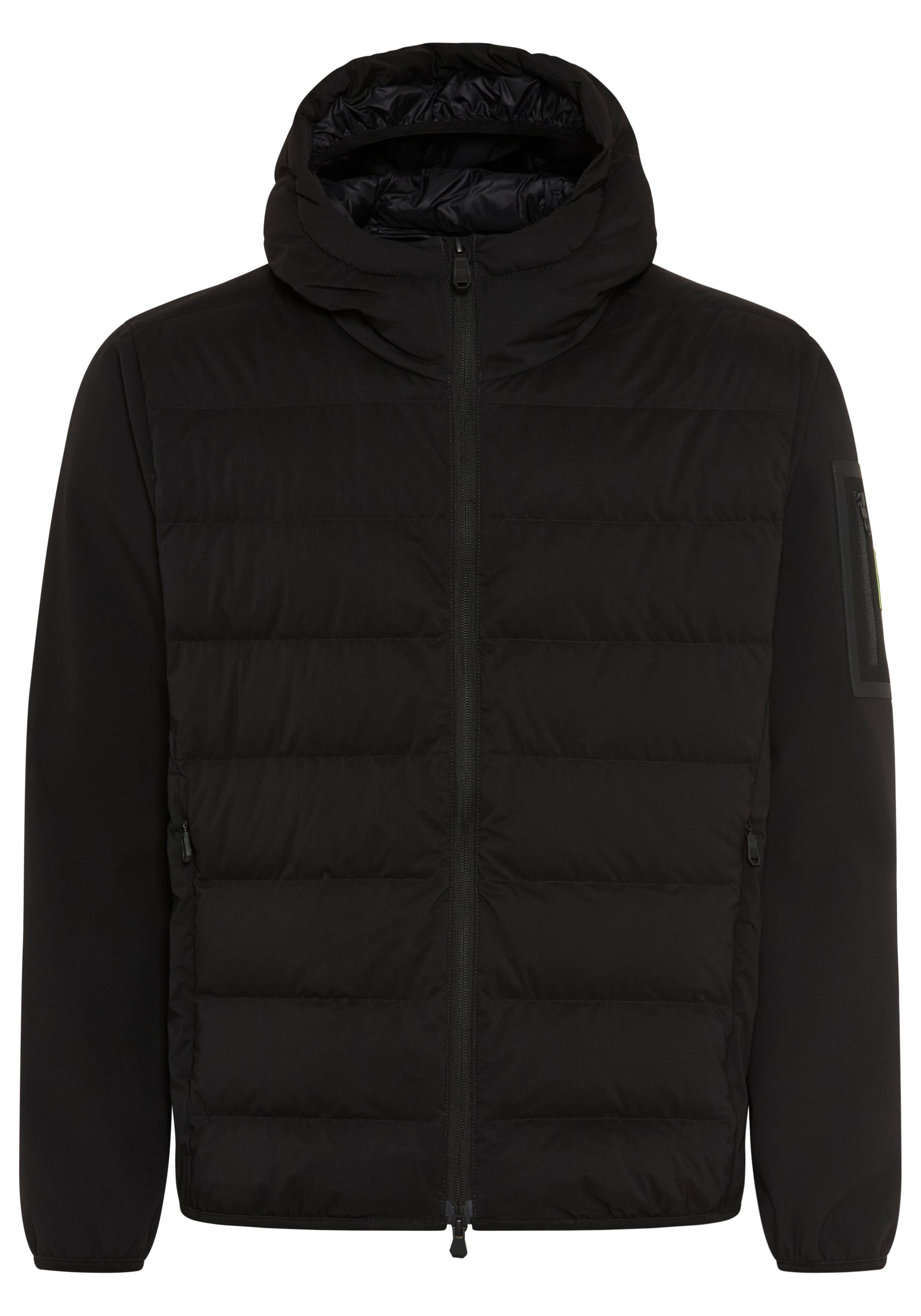 BOSS GREEN Hybridjacke "OW Riplite HY HD" mit Kapuze in leichter Stretchqualität