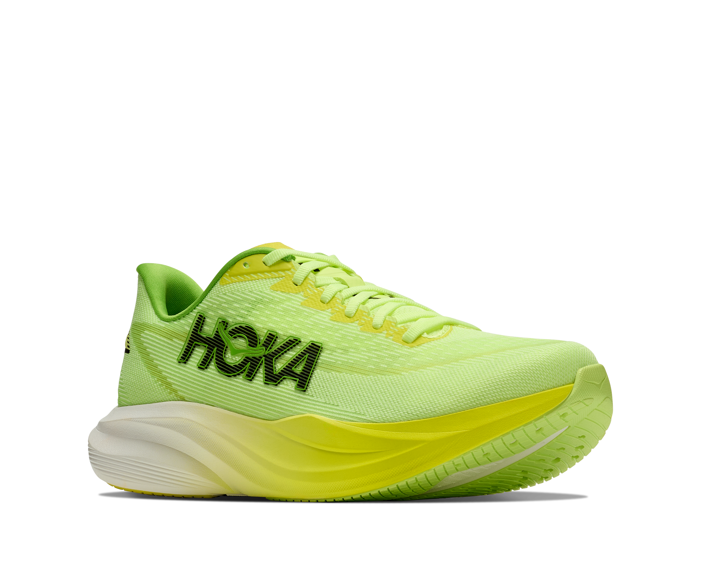 Hoka One One Laufschuh "Mach 7" mit EVA-Dämpfungstechnologie, atmungsaktives Obermaterial