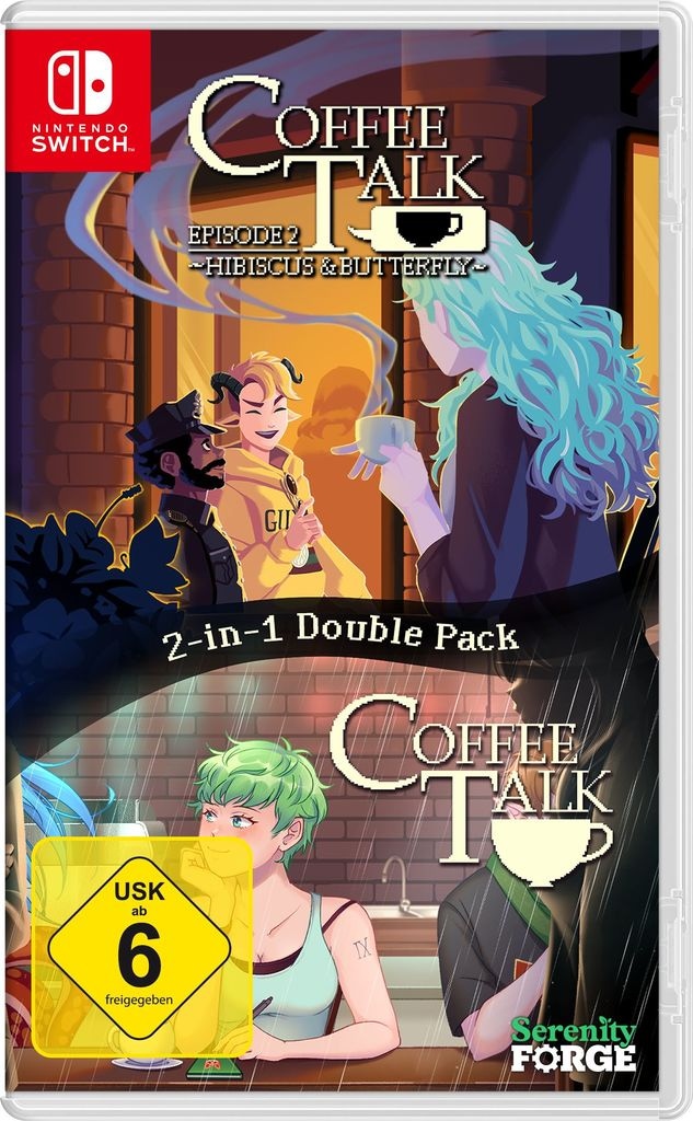 Numskull Games Spielesoftware »Coffee Talk 1 + 2 Double Pack«, Nintendo Switch