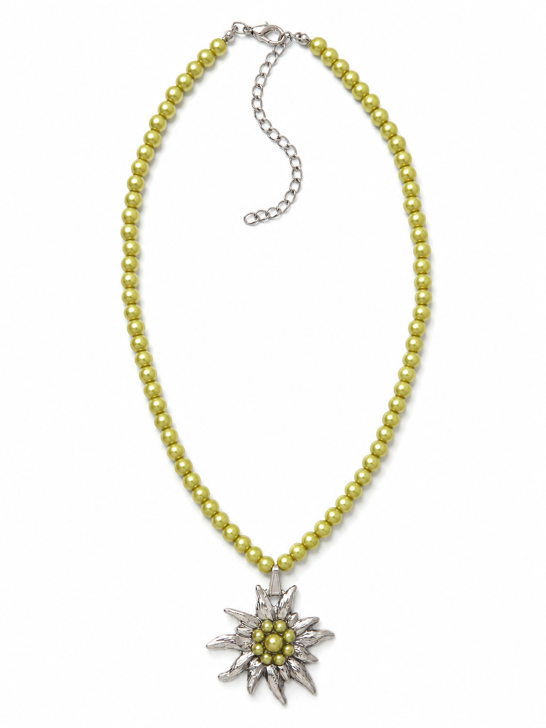 Allgäu Rebell Kette mit Anhänger »Trude« Glasperlenkette