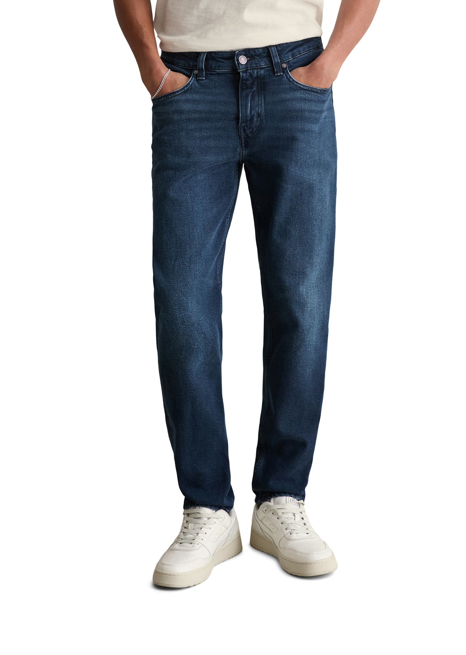 Marc OPolo DENIM Tapered-fit-Jeans "aus Bio-Baumwoll-Mix" günstig online kaufen