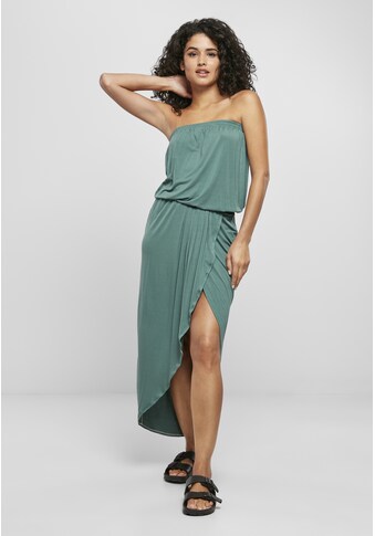 Jerseykleid »Damen Ladies Viscose Bandeau Dress«, (1 tlg.)