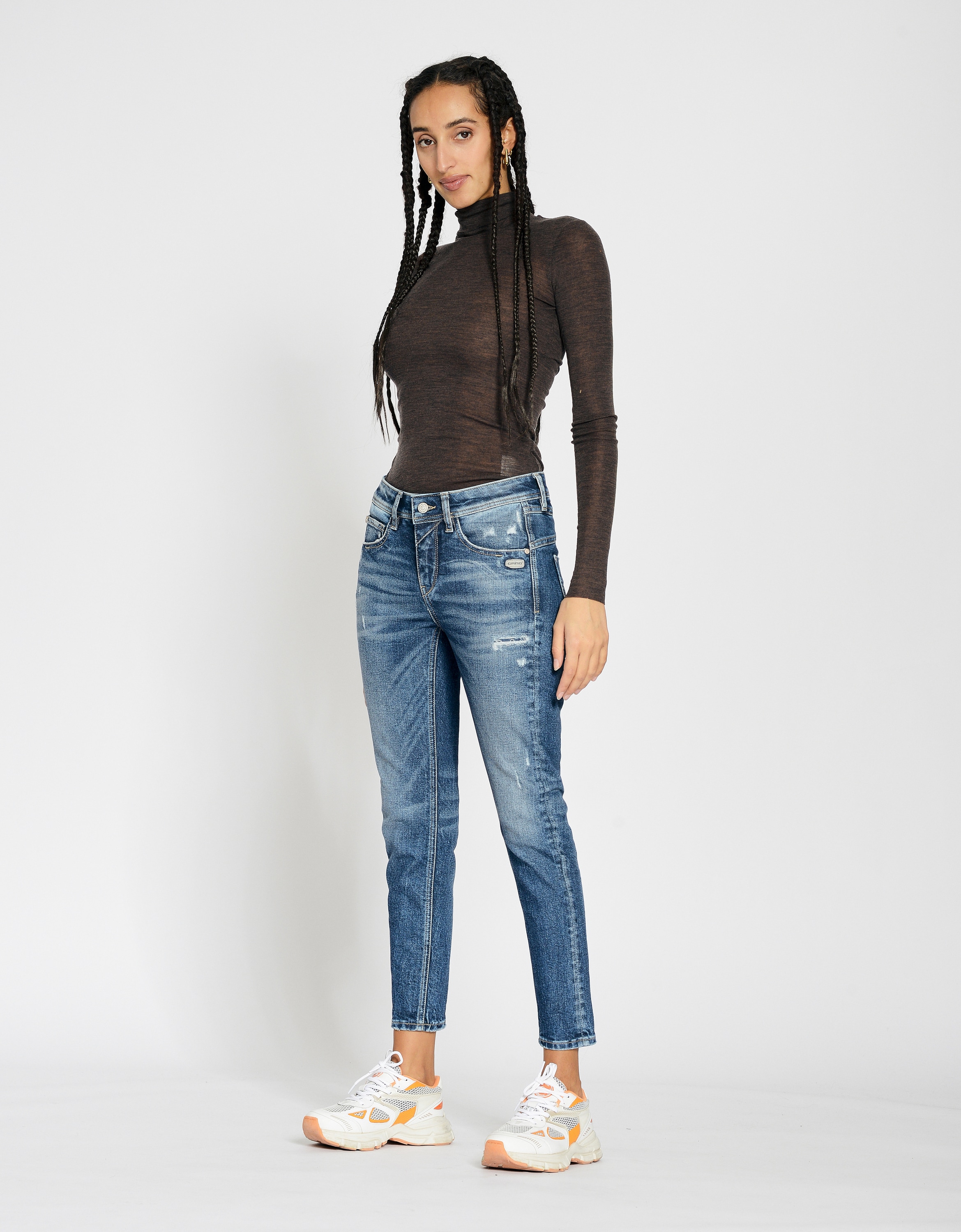 GANG Relax-fit-Jeans »GANG Jeans Relaxed Fit 94AMELIE CROPPED«
