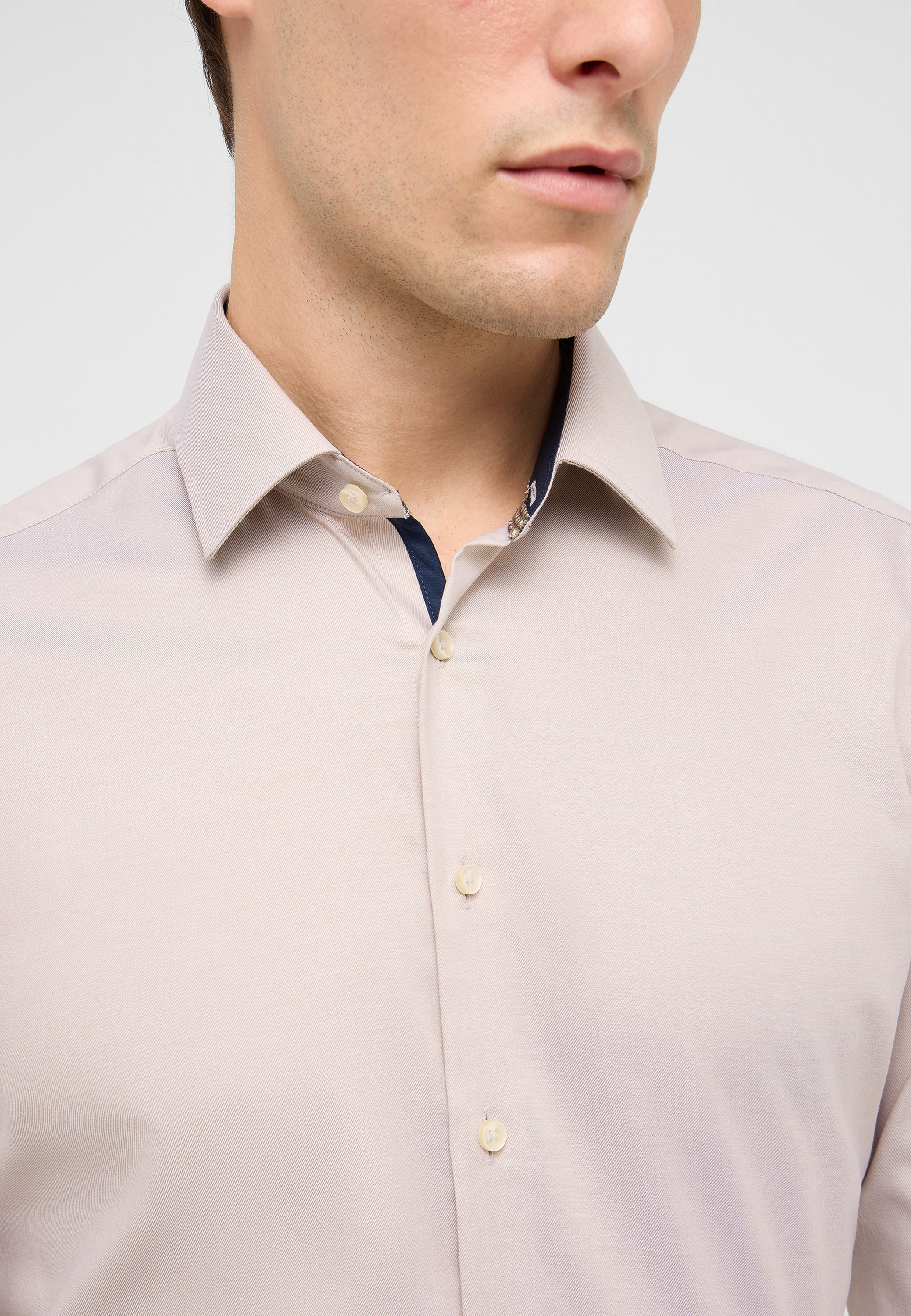 Thumbnail - Eterna Langarmhemd "SLIM FIT" NON IRON (bügelfrei)