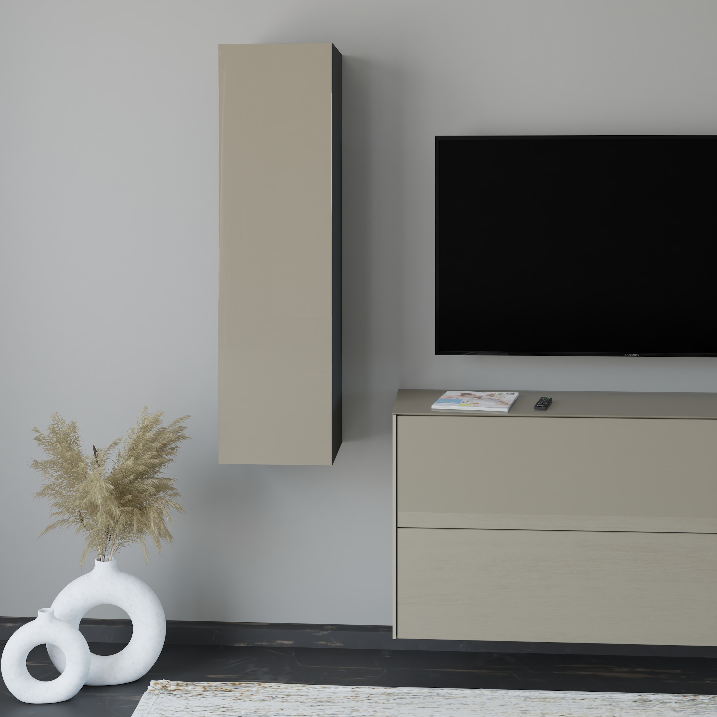 set one by Musterring Hängeschrank »Reno« 1 Stk. tlg. Für vertikale Montage, alternativ waagerecht montierbar