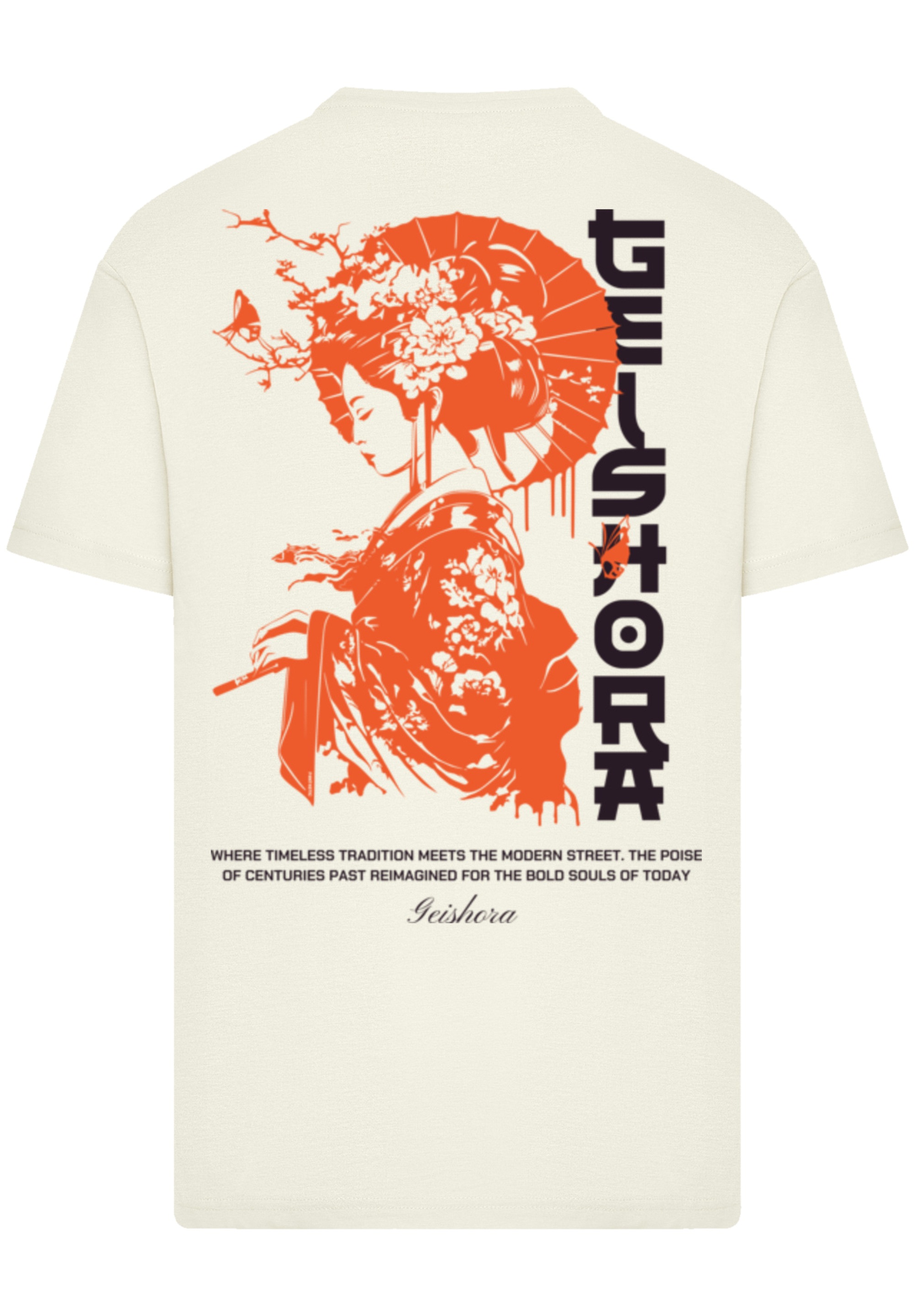 F4NT4STIC T-Shirt »Geishora Japan Streetstyle« Japan Streetwear Styles