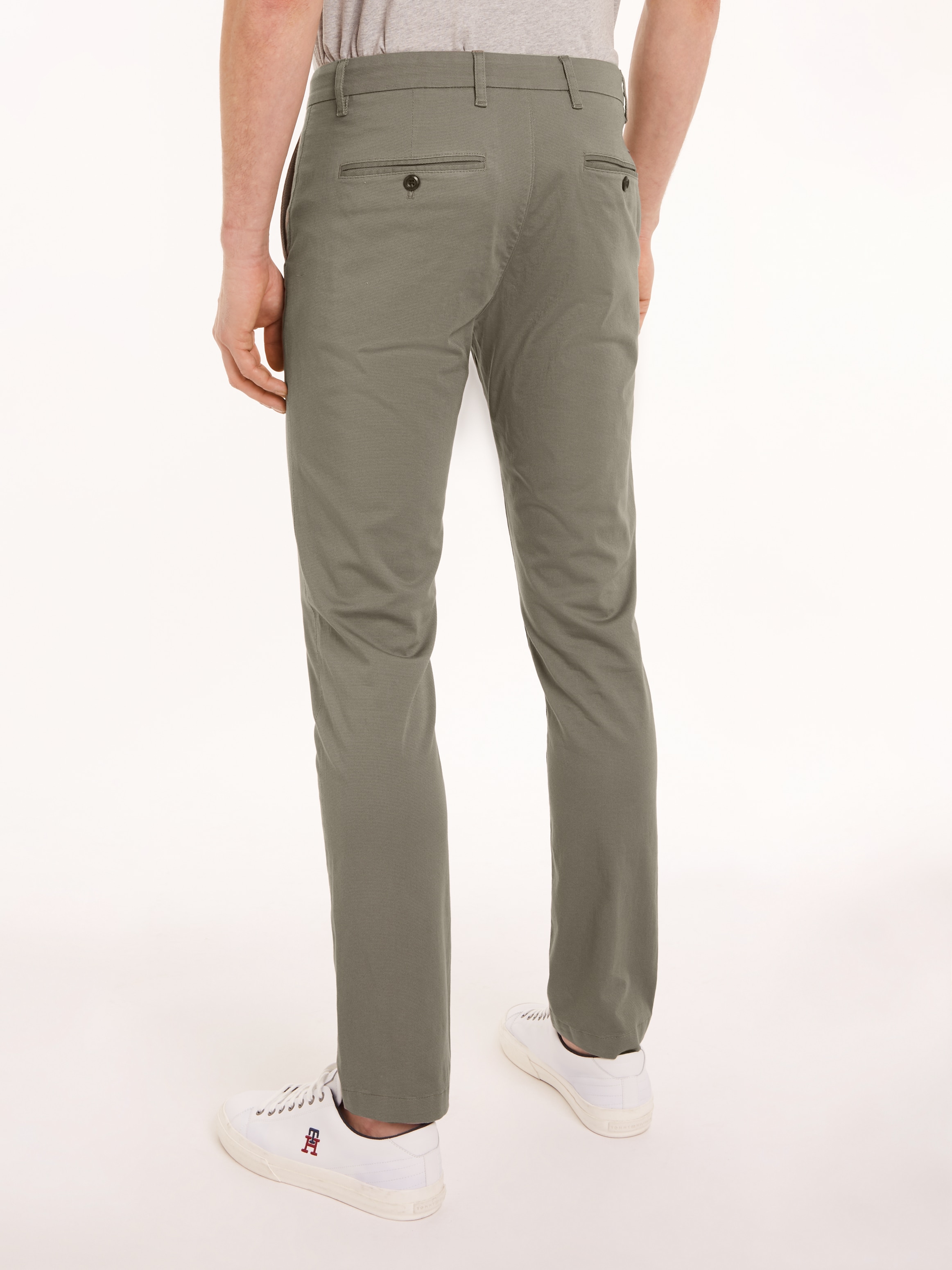 Tommy Hilfiger Chinohose »CHINO BLEECKER PRINTED STRUCTURE«