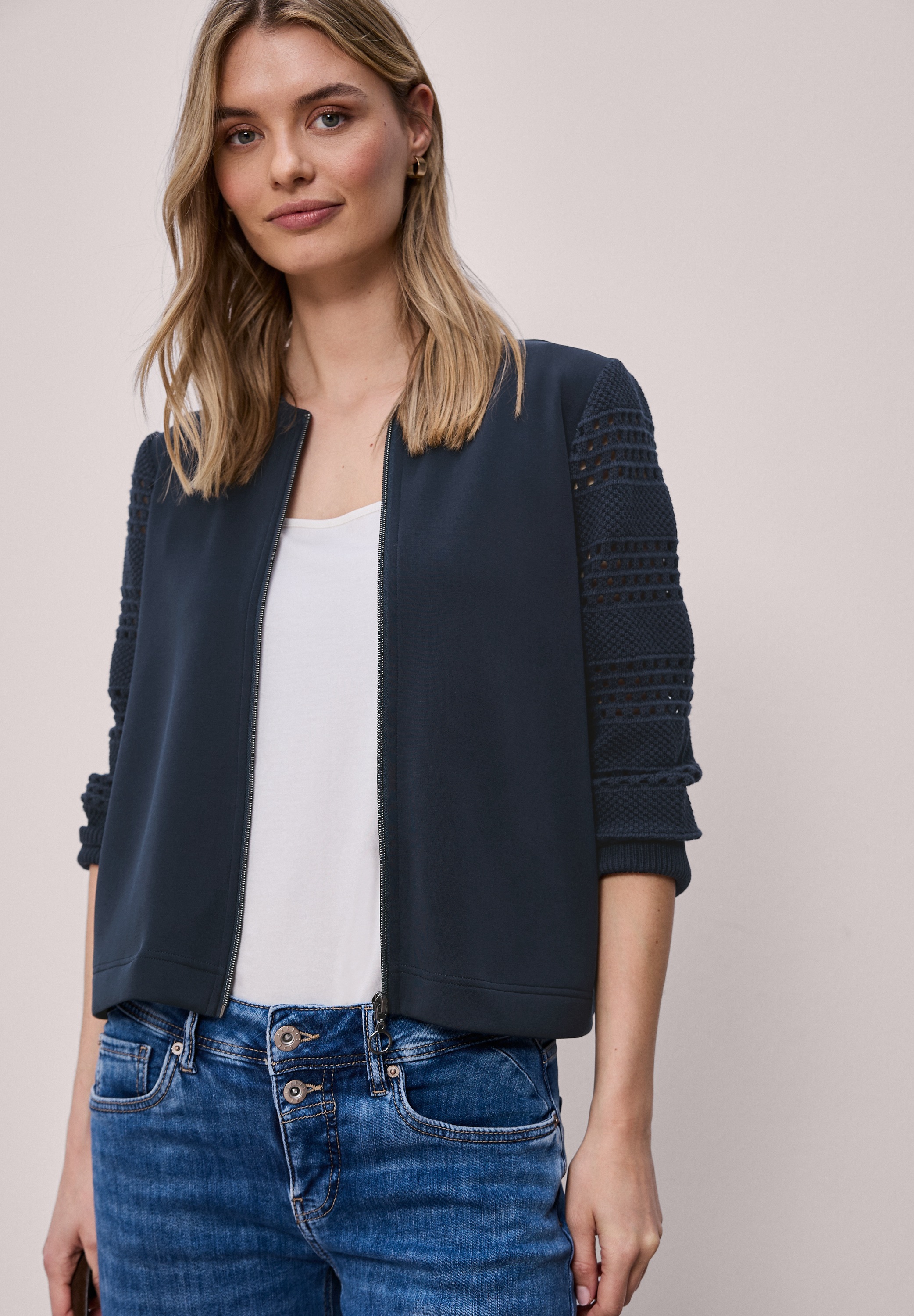 STREET ONE Cardigan im Silk Look günstig online kaufen