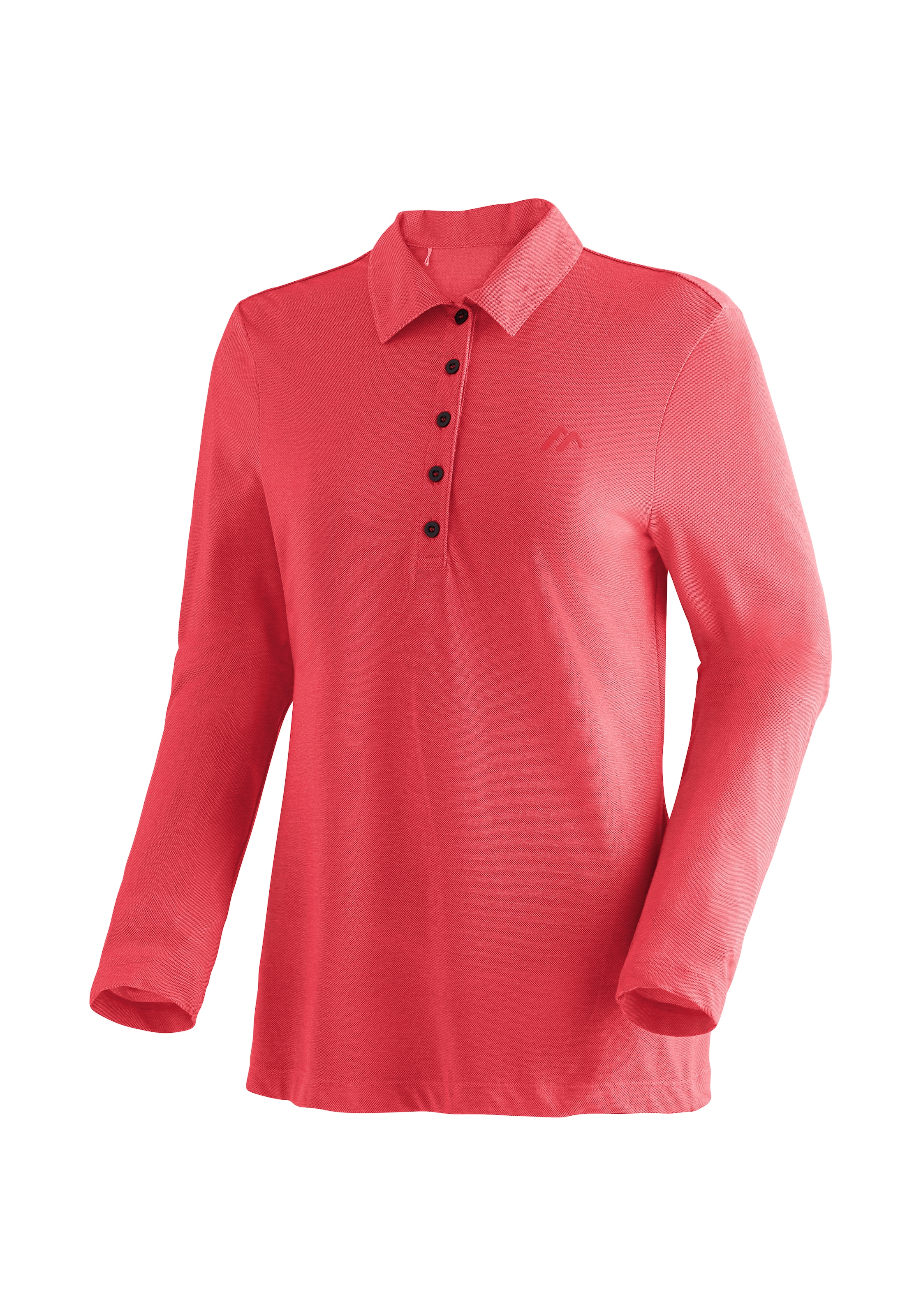 Maier Sports Langarm-Poloshirt "Long Piquee Polo W"