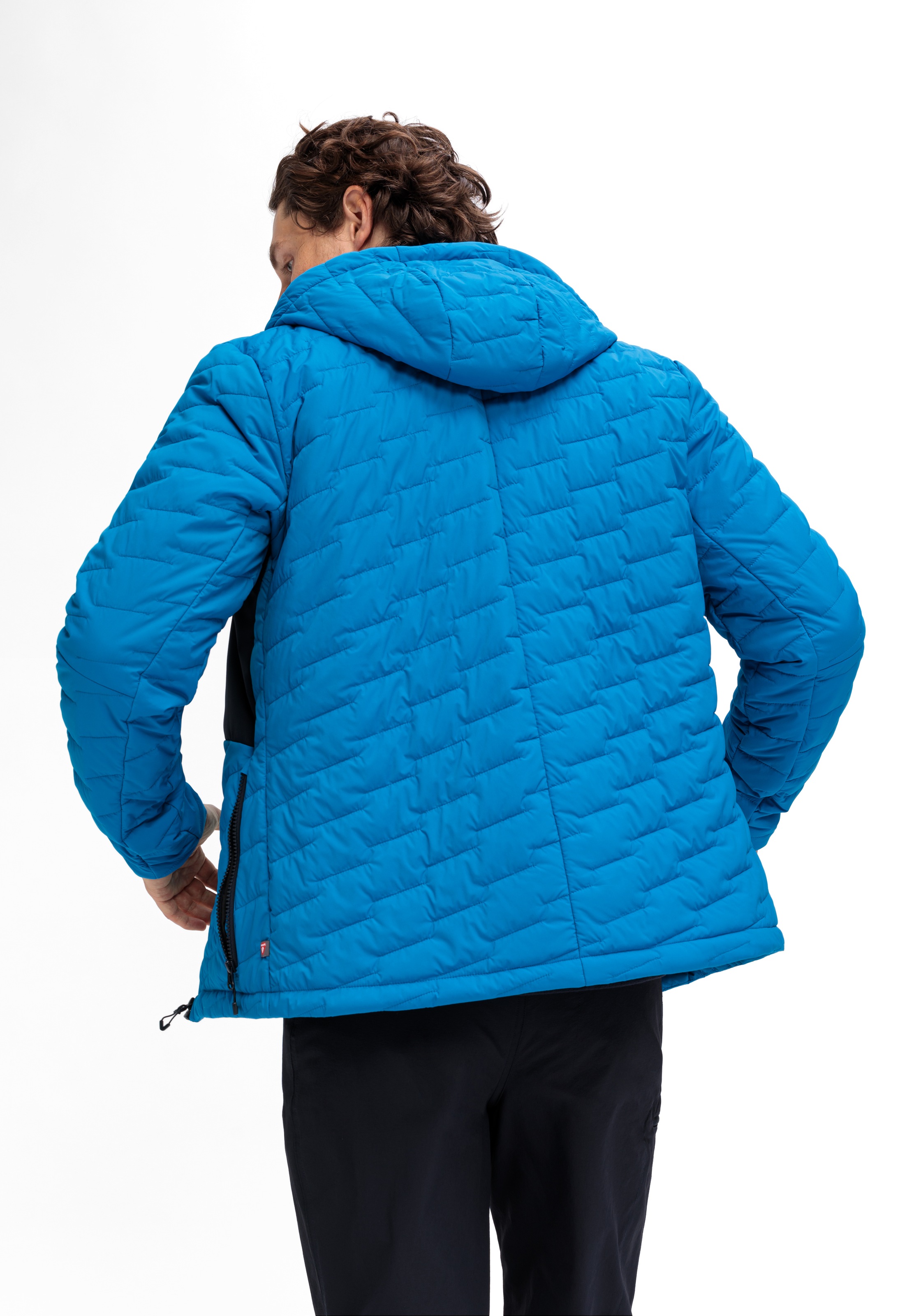 Maier Sports Funktionsjacke »Donovaly M«, Herren Outdoorjacke, Primaloft Jacke mit 3 RV-Taschen und Kapuze